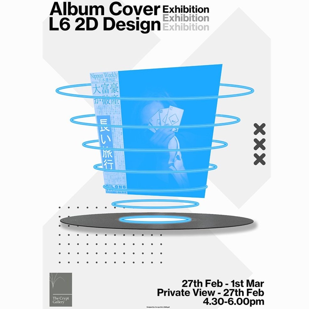 Album Cover Exhibition, L6 2D Design 2024