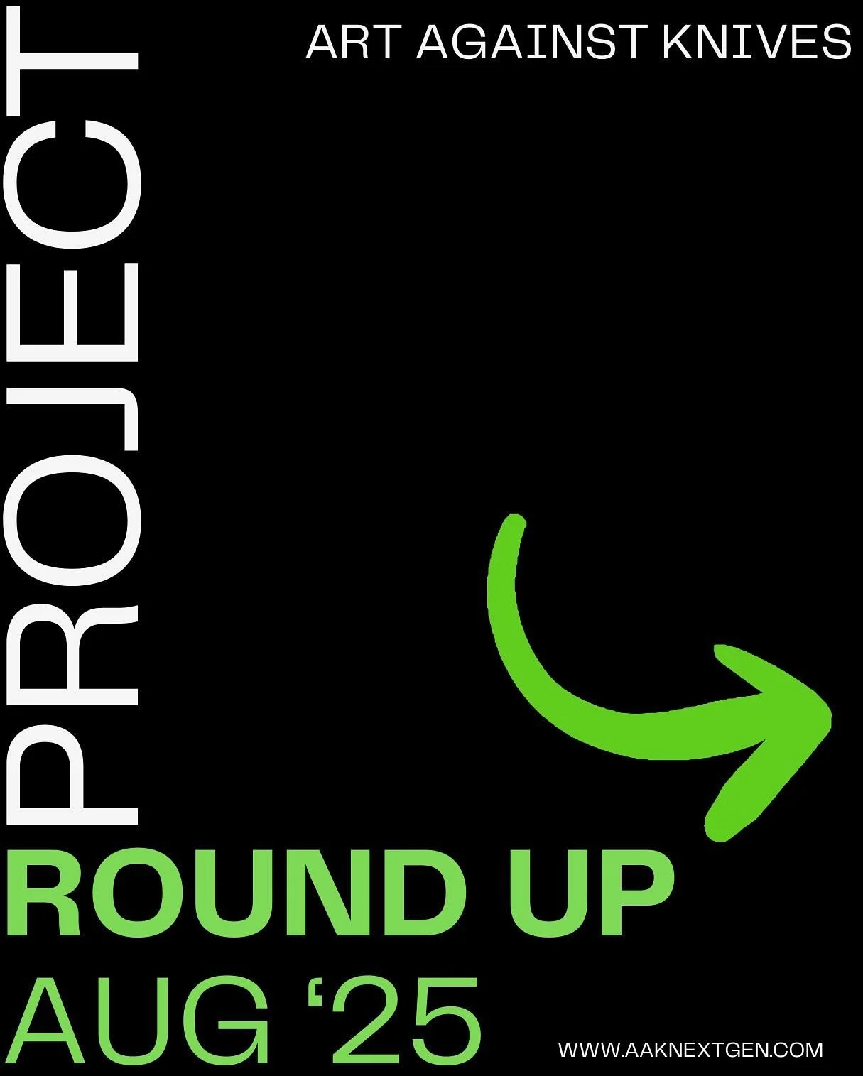 OUR ROUND UP OF PROJECTS IN AUGUST HAS DROPPED 💥

📲 DM us if you have any questions. 

If not, then show up + spread the word 

WE CAN&rsquo;T WAIT TO SEE YOU ✌️