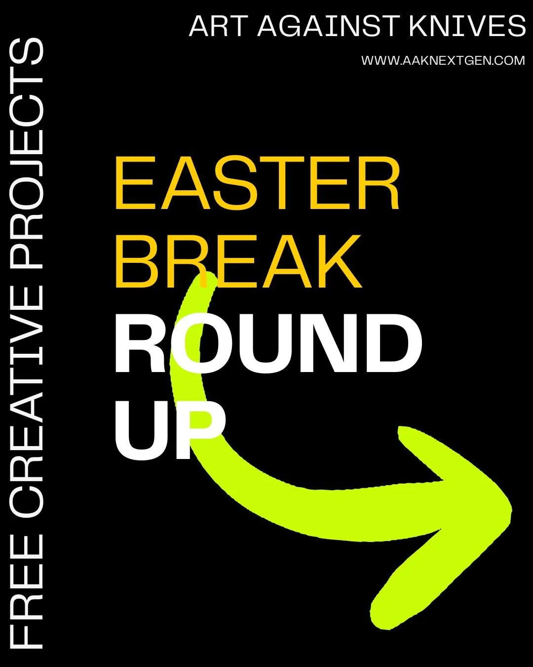 OUR ROUND UP OF PROJECTS + EVENTS HAPPENING ACROSS THE EASTER BREAK HAS DROPPED!

WE CAN&rsquo;T WAIT TO SEE YOU! 🎙️💿 🙌🏾

📲 DM us if you have any questions.