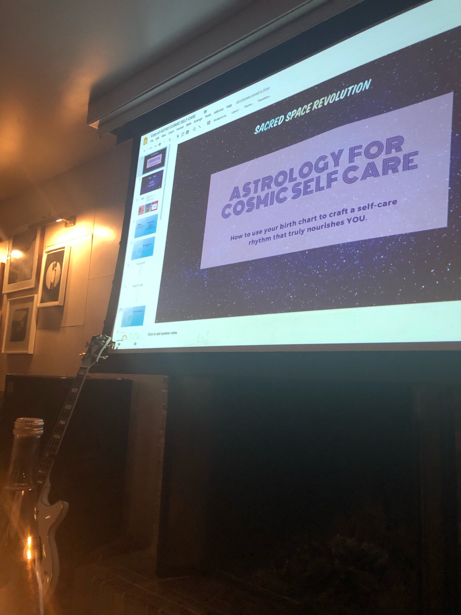 Astrology for Self Care Lecture at Soho House