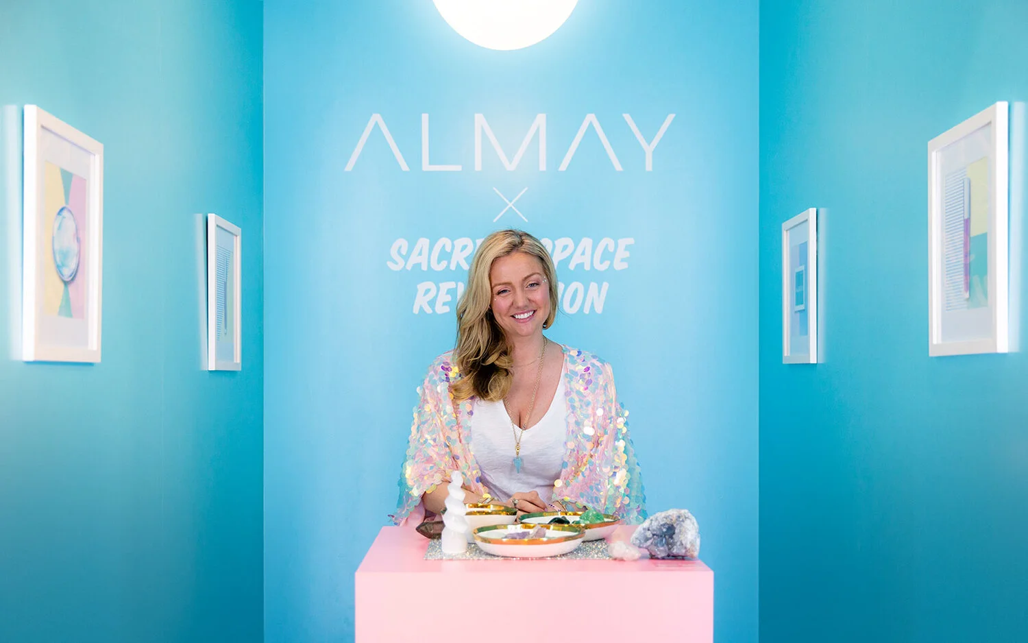 Crystal Readings for Almay at Beautycon