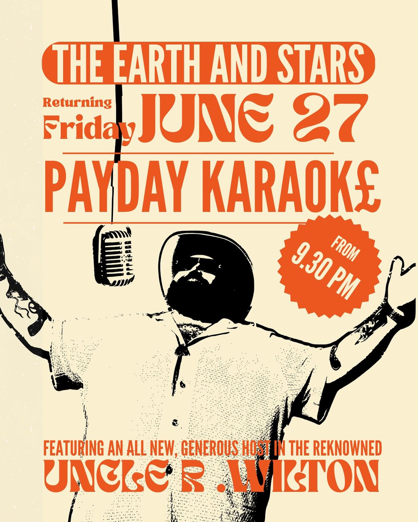 it&rsquo;s nearly that time again&hellip; 

🎤 PAYDAY KARAOKE 🎤

come on down to the earth and stars on the 27th june and show us all the songs you reckon were written for you. 

all levels of experience and talent encouraged ✨