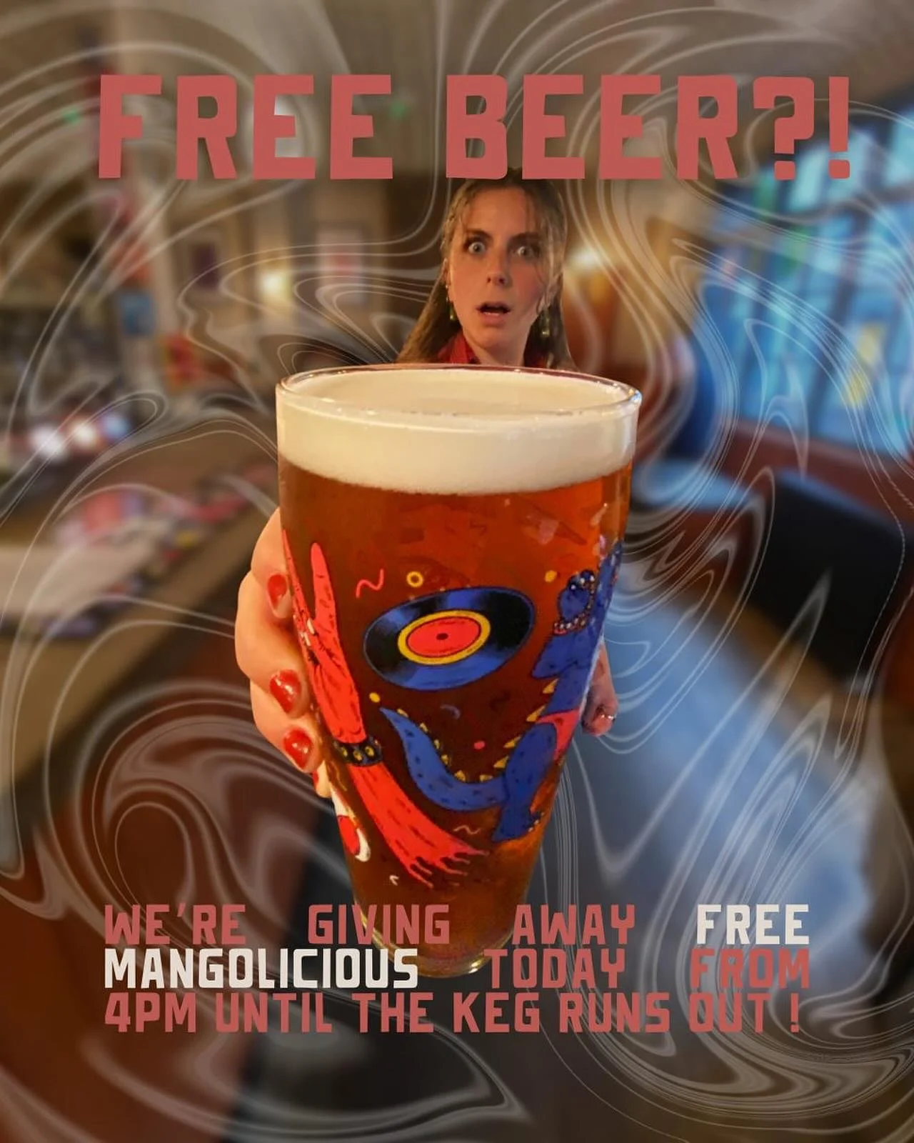 literal free beers to be had in the earth and stars ✨ 

@lainebrewco has given us a keg of mangolicious to give away from 4pm today! 

come and collect yours - no signing up for anything, no email addresses required, just a free beer awaiting you at 