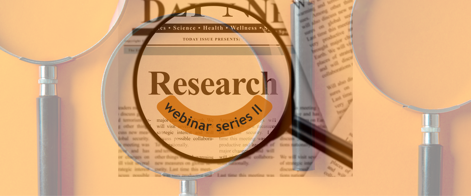 RESEARCH WEBINAR SERIES (Fall Event II)