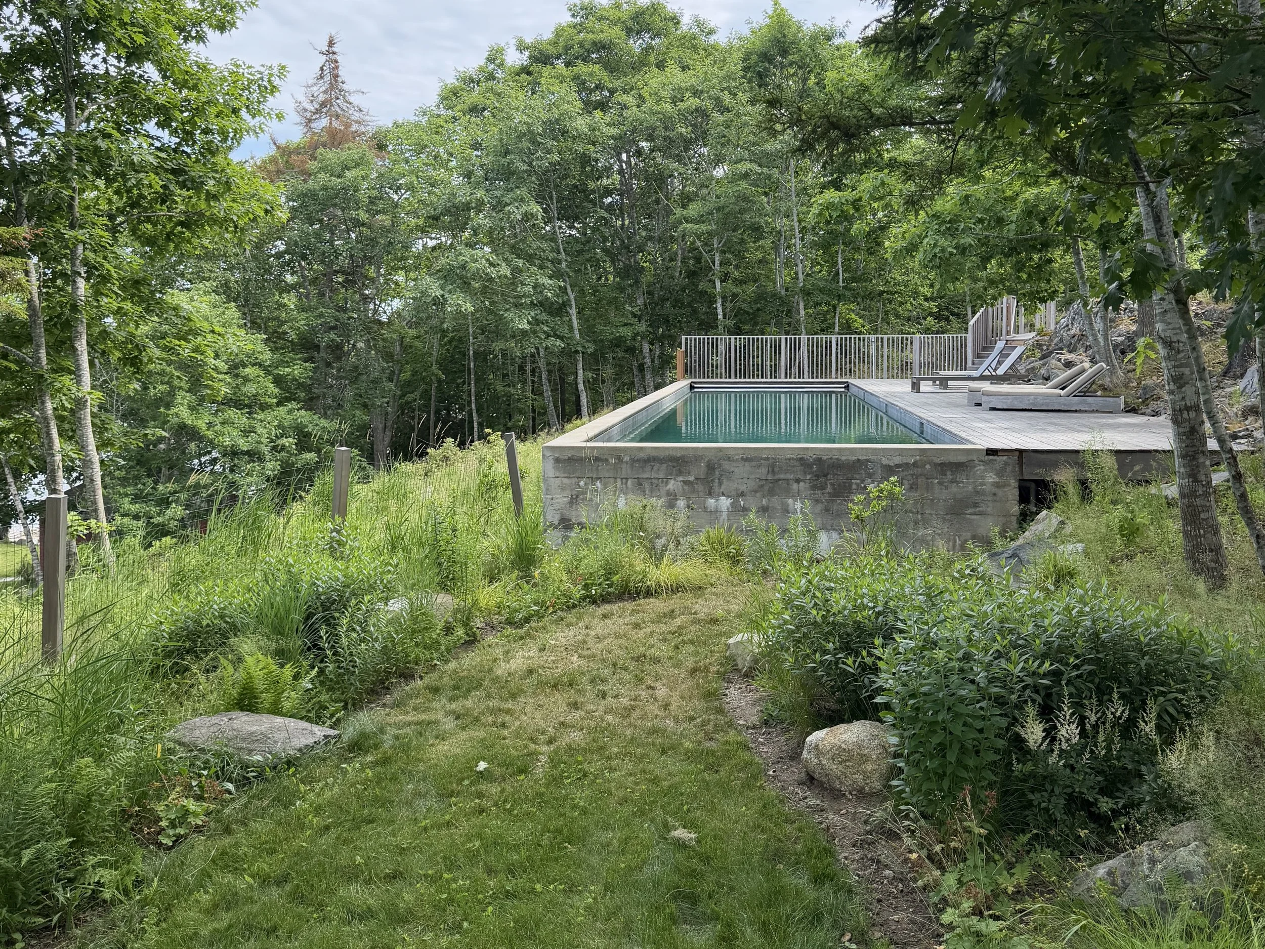 Pool Garden, North Haven, ME