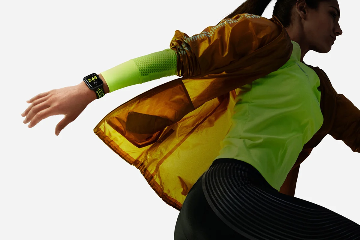 We created a running experience for the Apple Watch Series 2