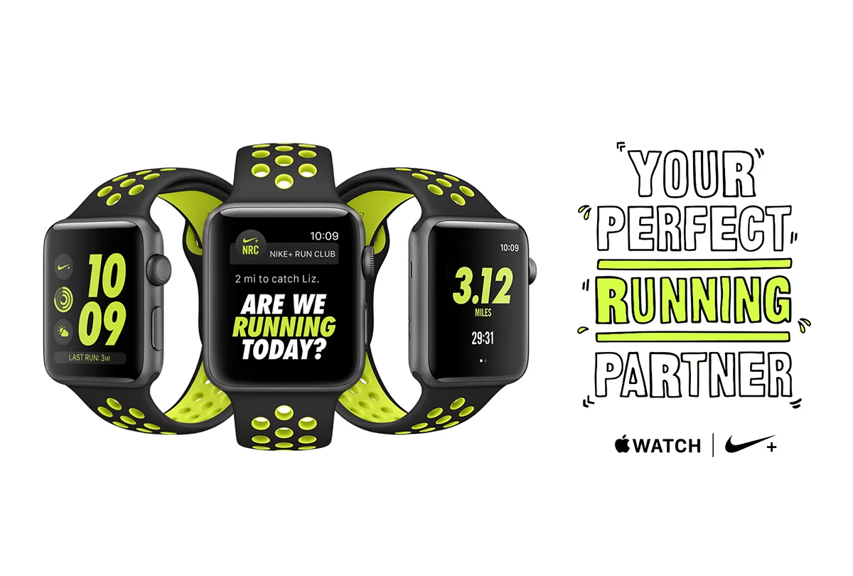 The Apple Watch Nike+ offers a daily reminder: “Are we running today?”