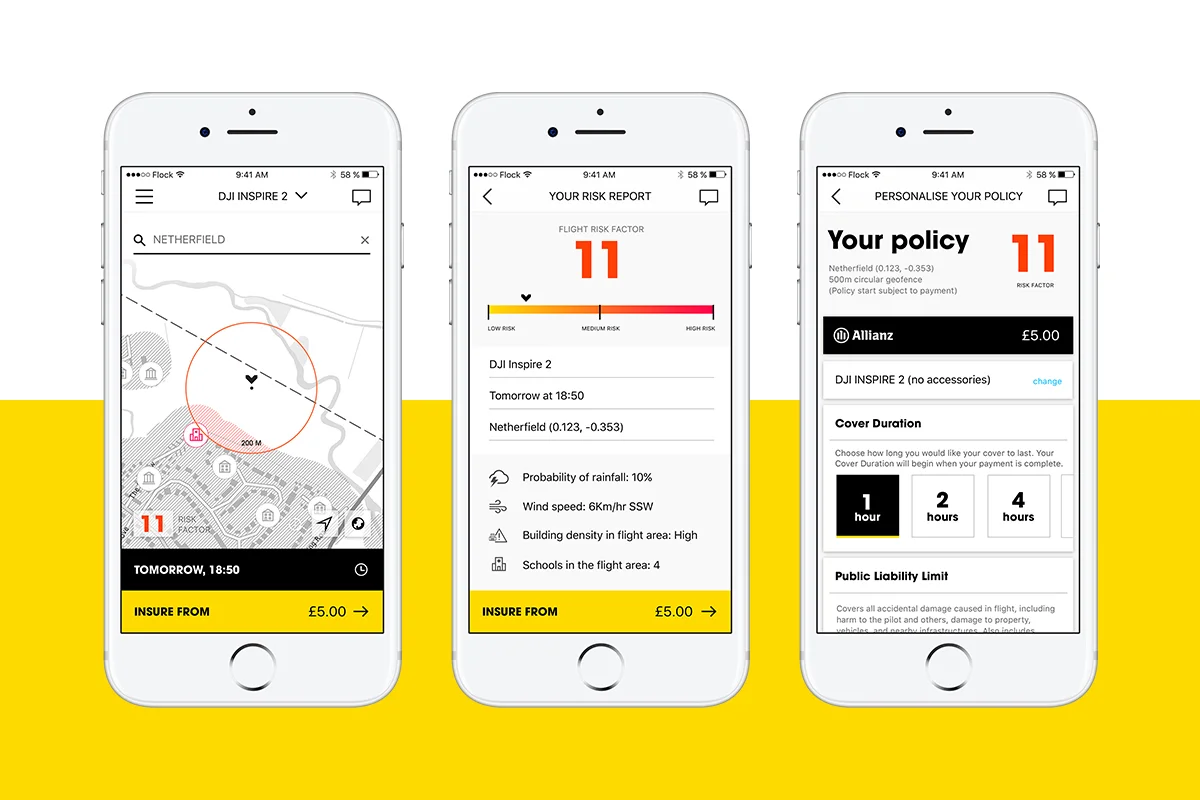 Dynamic risk analysis provides bespoke single-flight quotes.