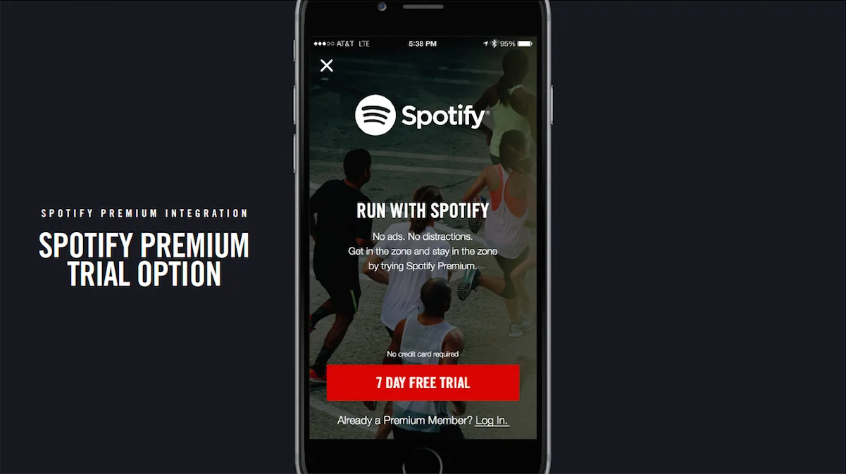 In an attempt to motivate our runners, we partnered with the world’s largest music provider.