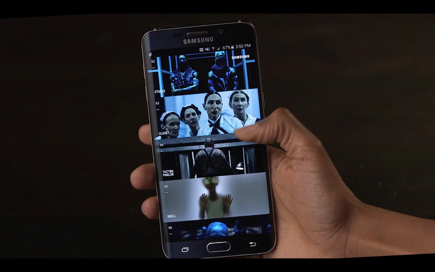 We used Samsung phones to launch one of the most anticipated albums in history.