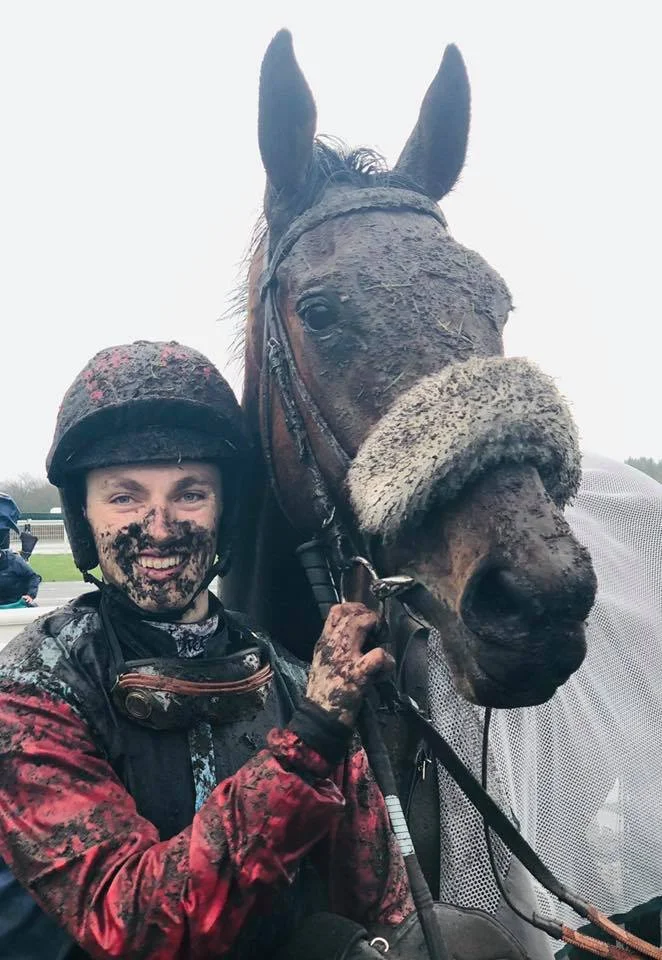 J’ai Froid and Max Kendrick after winning at Exeter