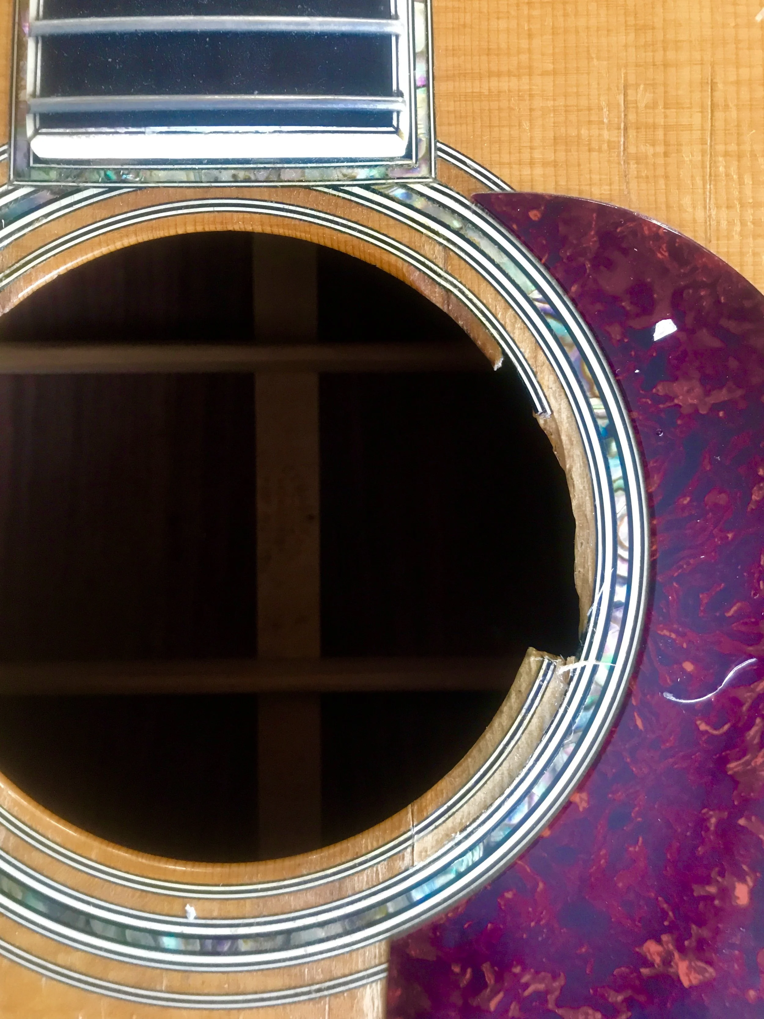 Repairing Soundhole Damage