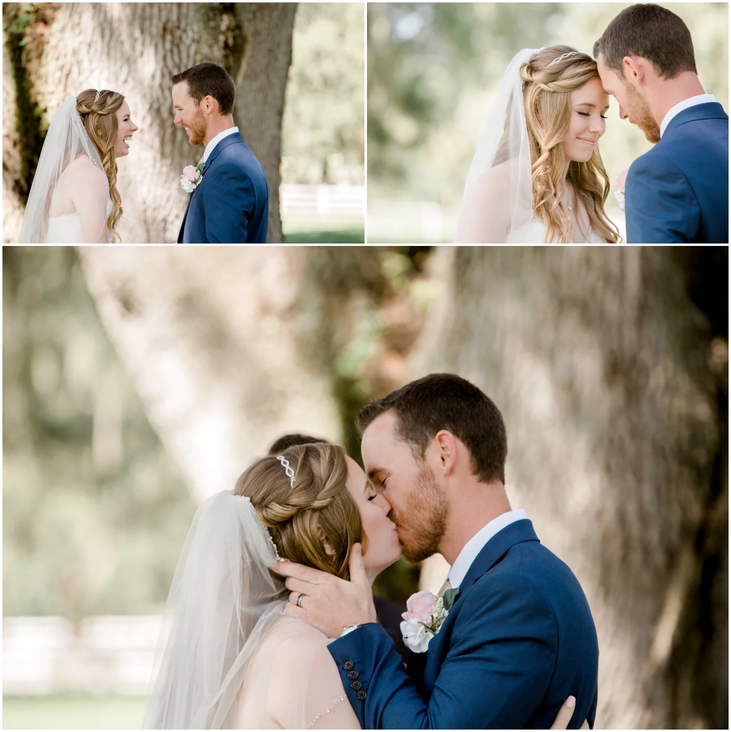 bride and groom at the wedding ceremony