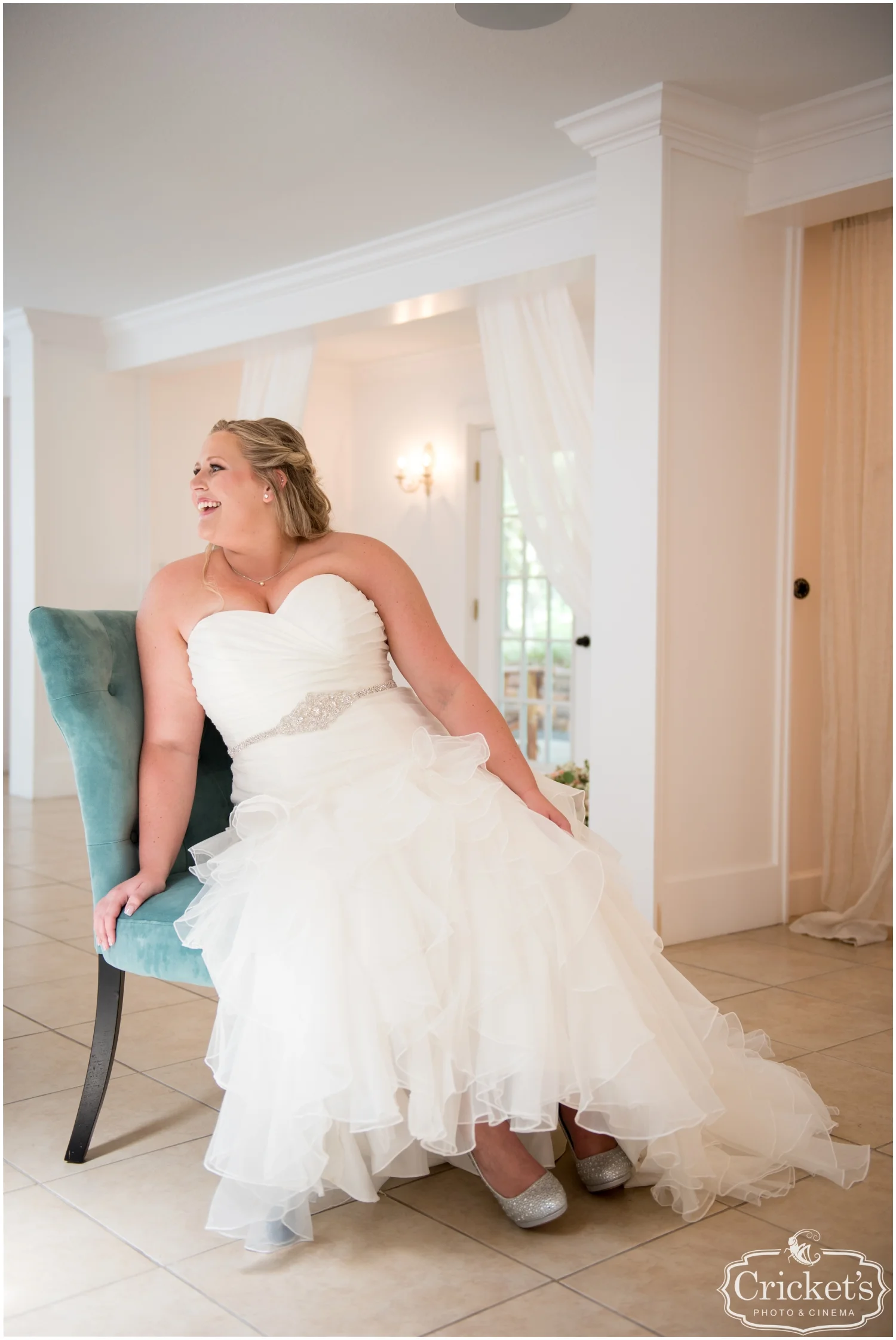 Bride at her Florida Wedding