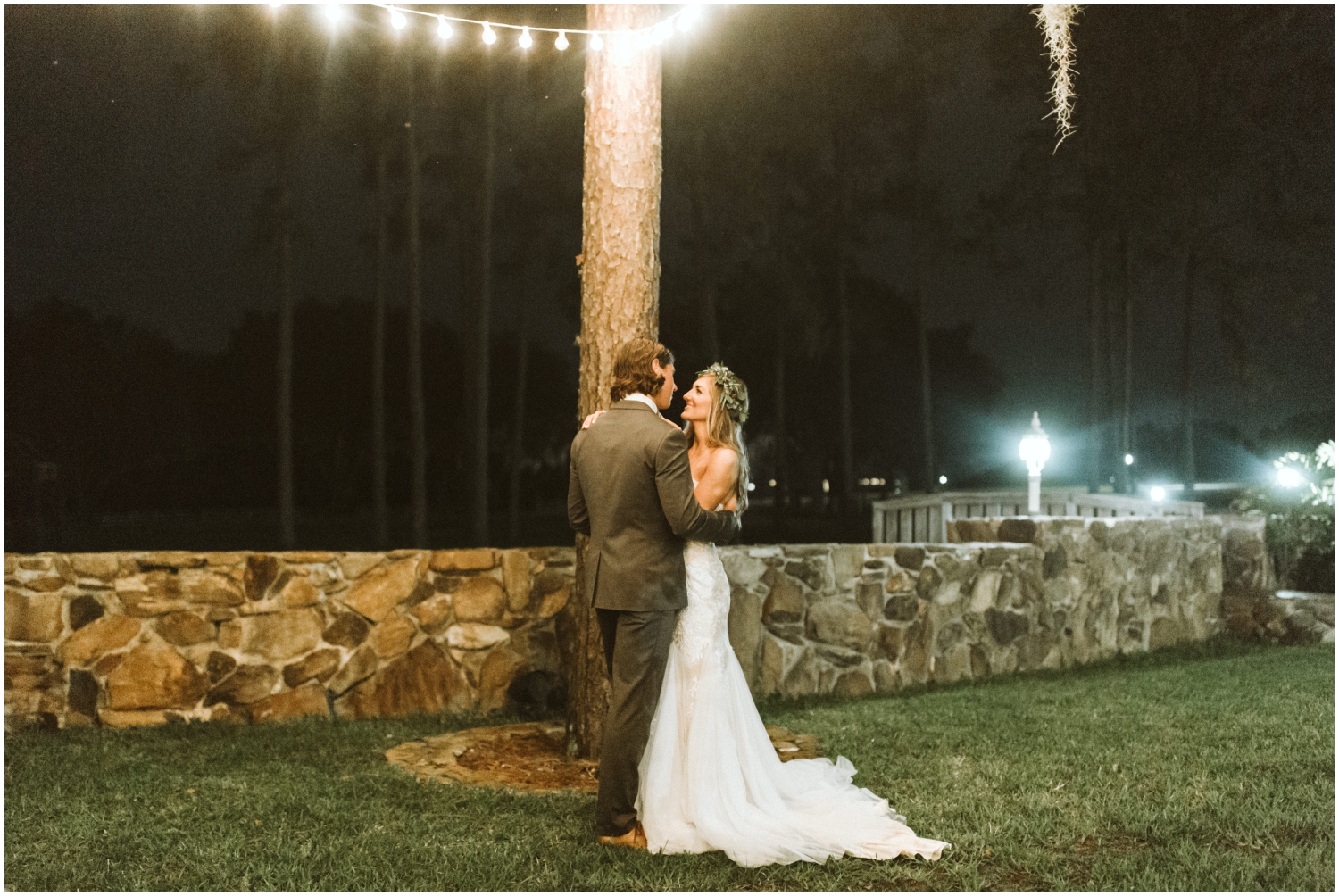 bride and groom at their wedding