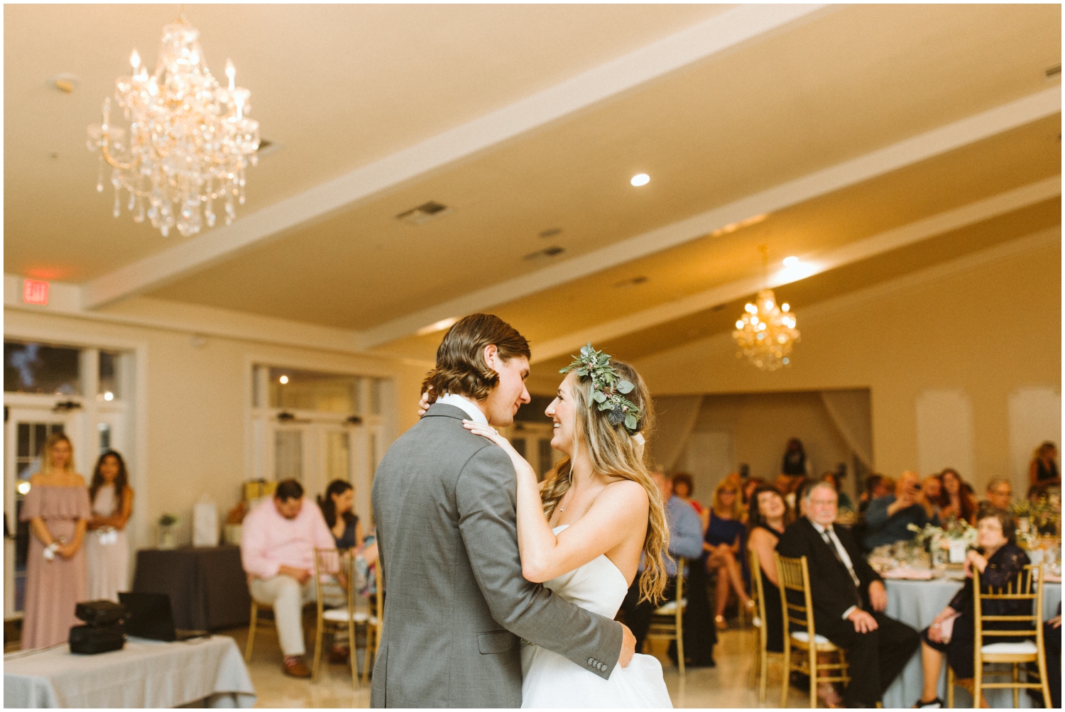 bride and groom’s first dance