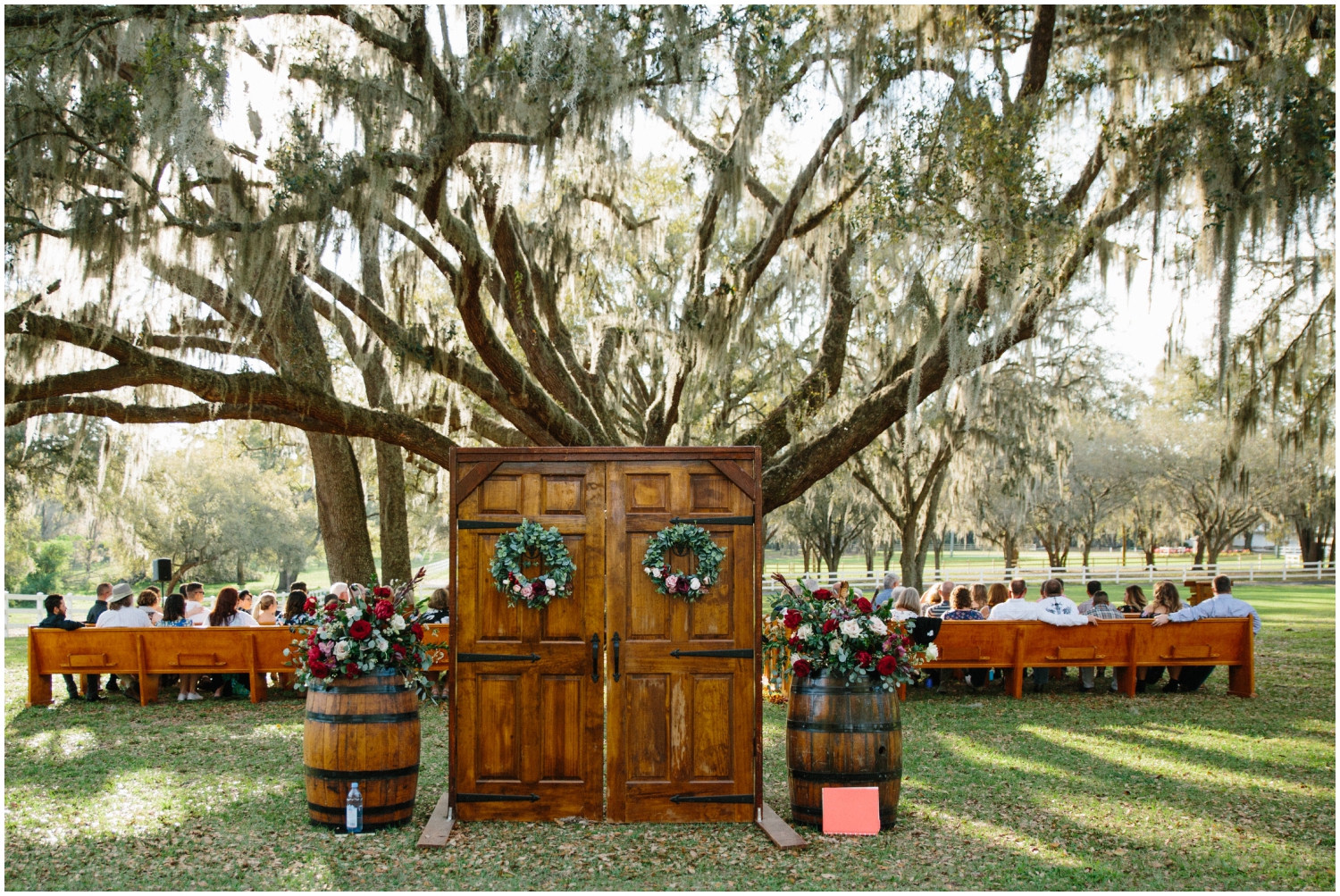 Outdoor ceremony in Florida
