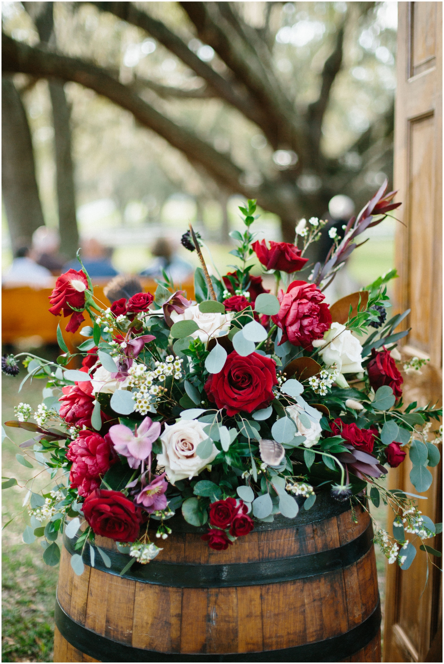 Wedding ceremony decor and floral