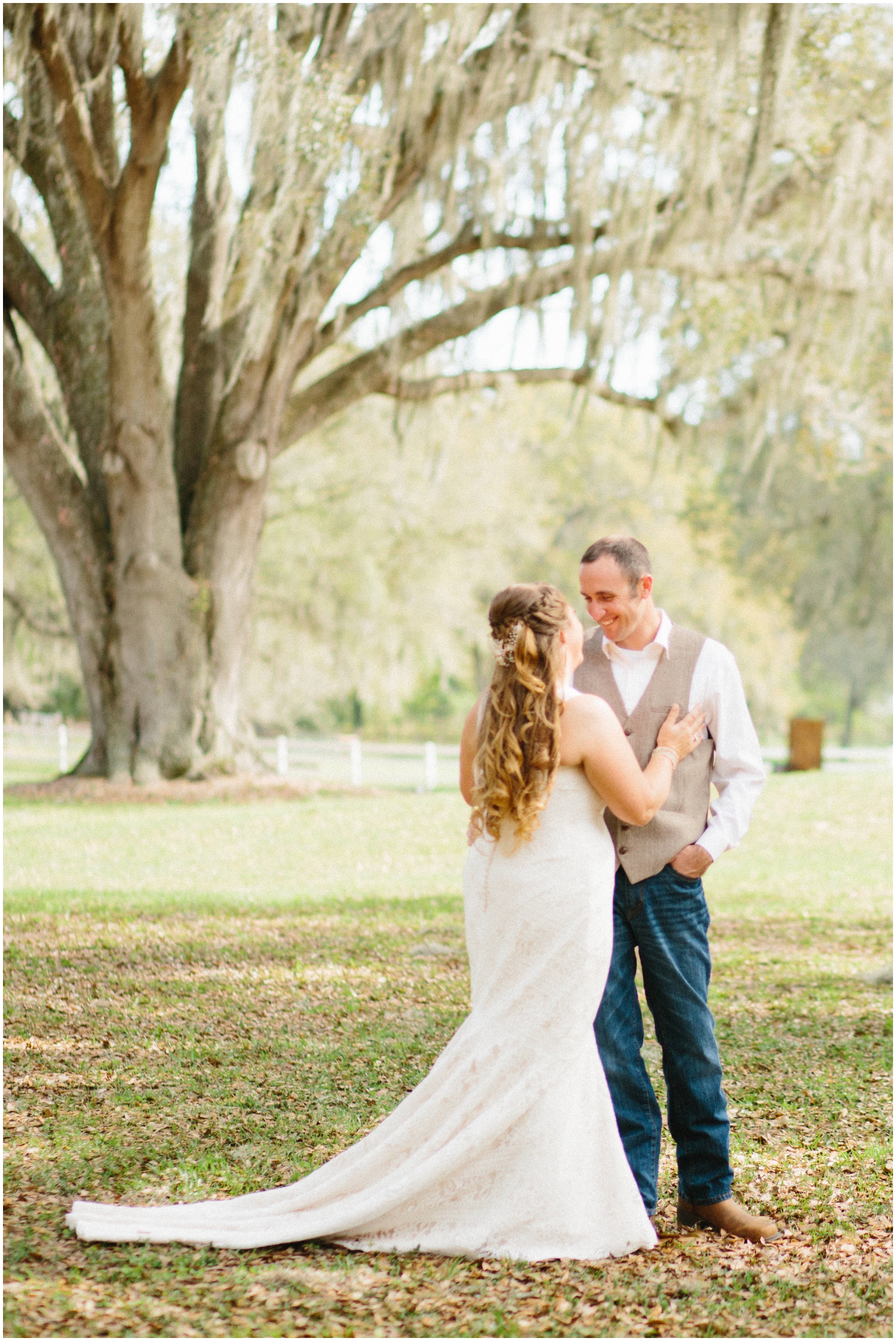 Bride and groom’s portrait