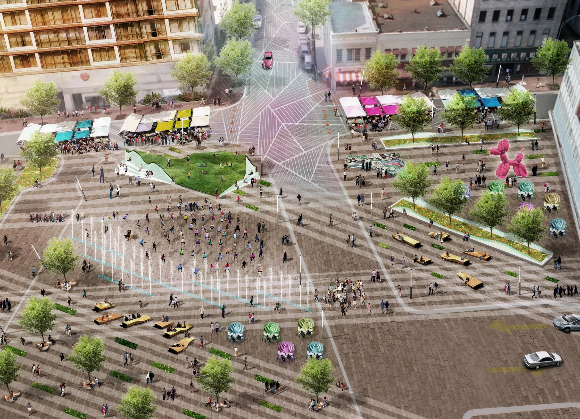CCB PLAZA - DAY VISION