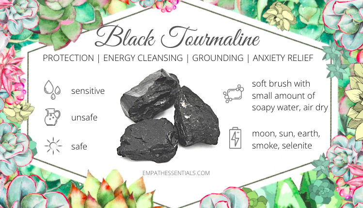 Empath Protection Crystals: Black Tourmaline — Empath Essentials