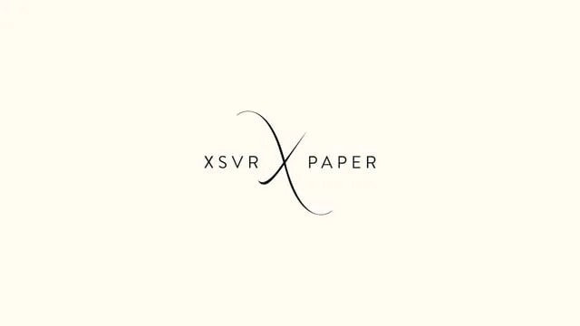 XSVRPAPER Launch Video