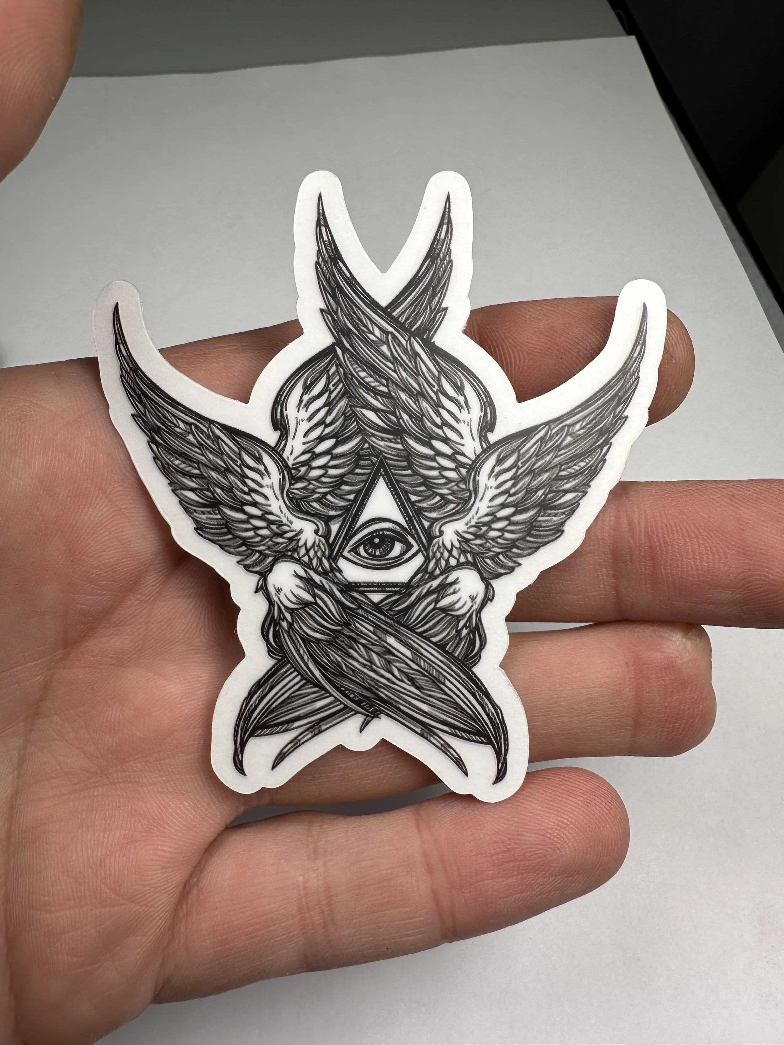 Seraphim Angel sticker Archangels, melchizedek, seraph