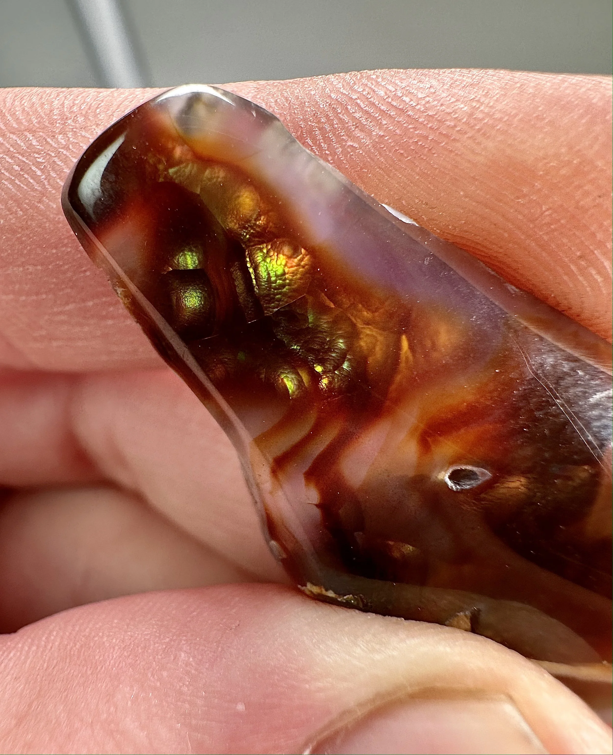 Deer Creek Fire Agate