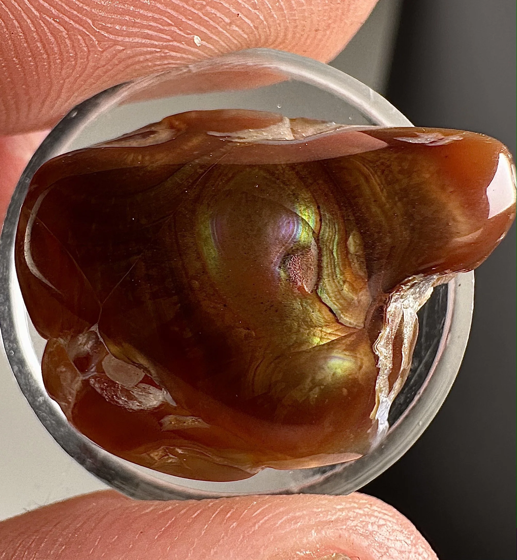 Fire Agate, Deer Creek, AZ