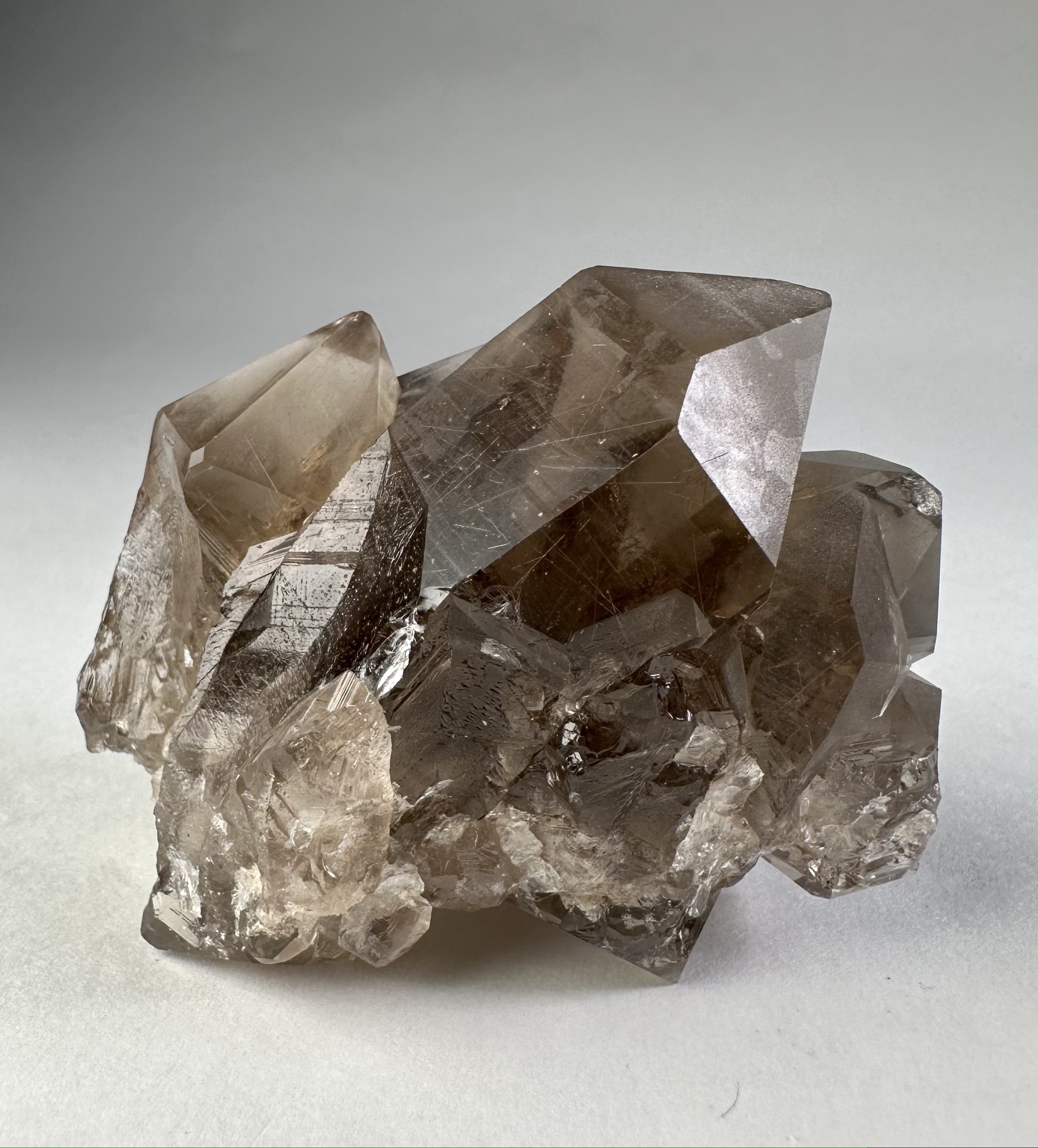 Rutilated Smoky Quartz, Brazil