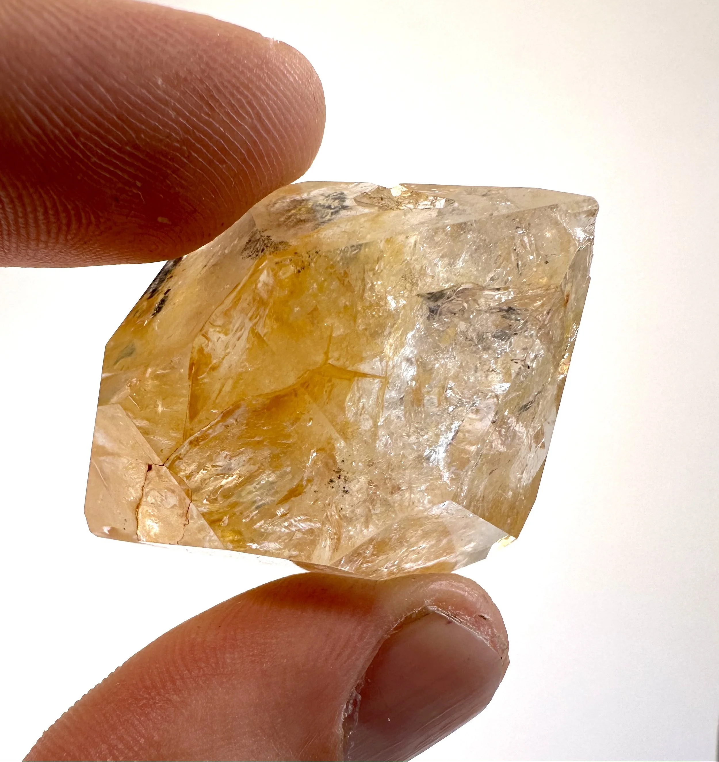 Golden Healer Herkimer Diamond, St. Johnsville, NY