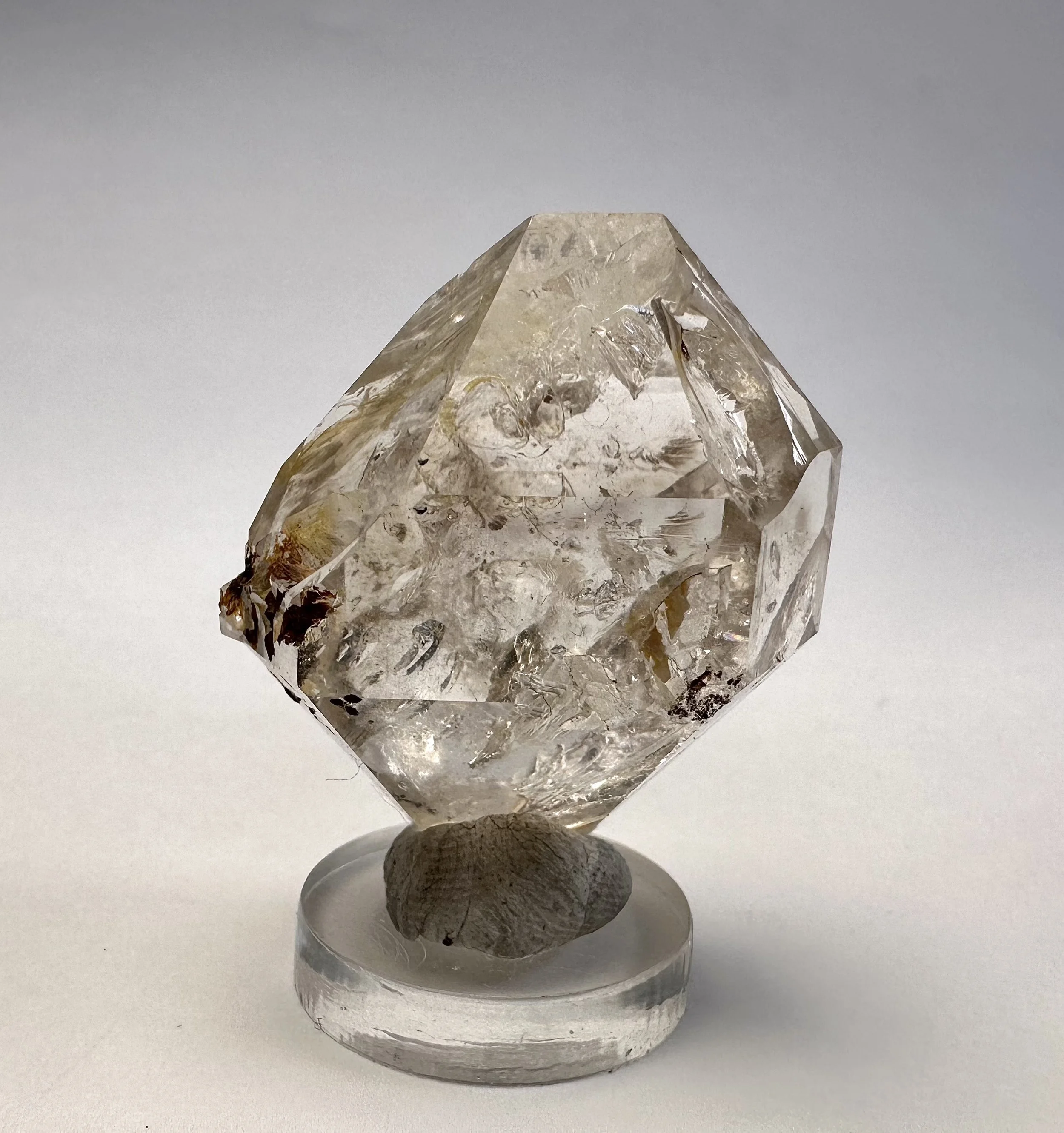 Herkimer Diamond with Enhydro from St. Johnsville, NY