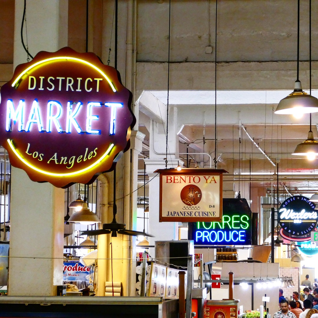 Grand Central Market, Downtown Los Angeles, CA