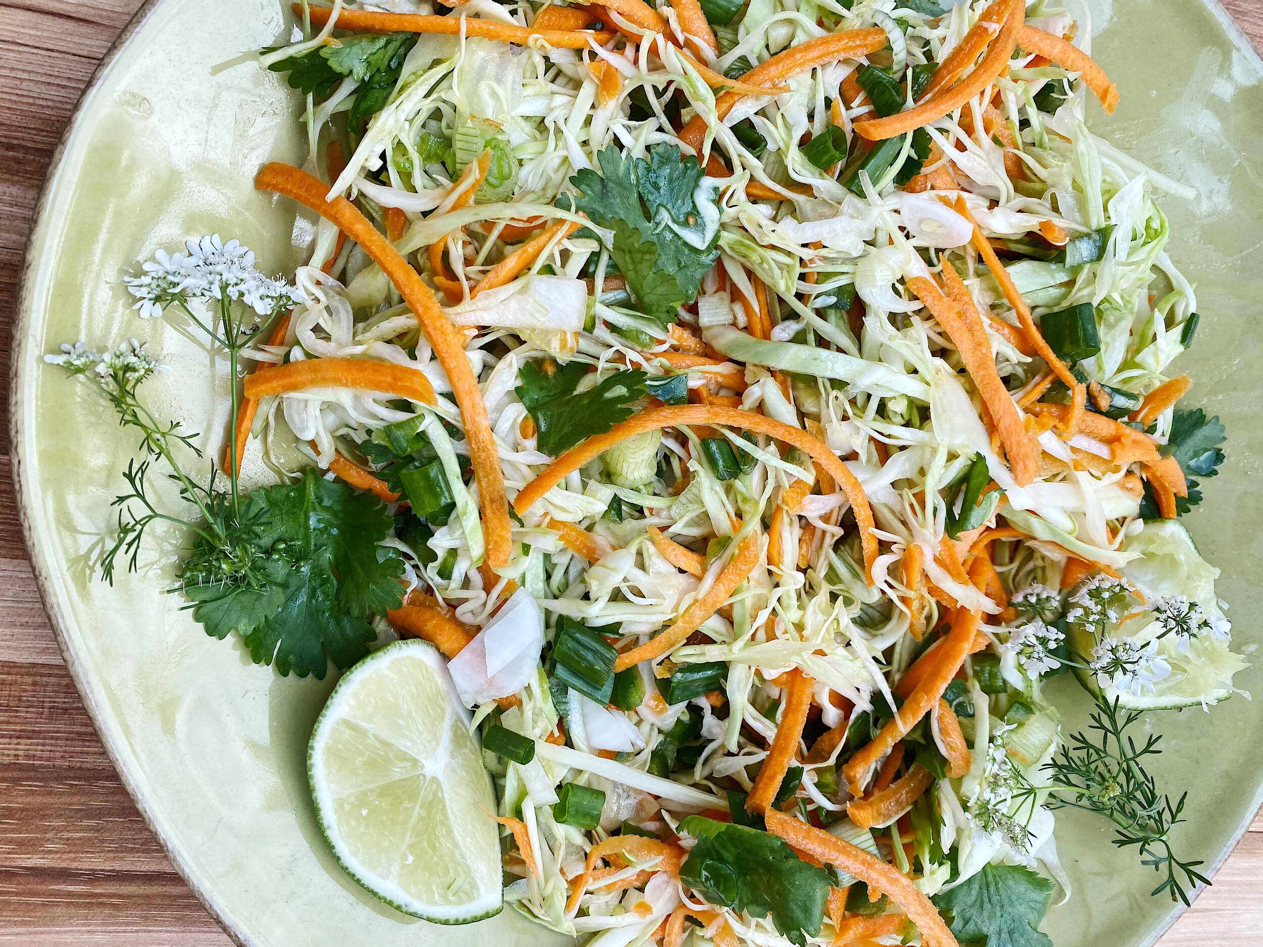 Cilantro Lime Slaw