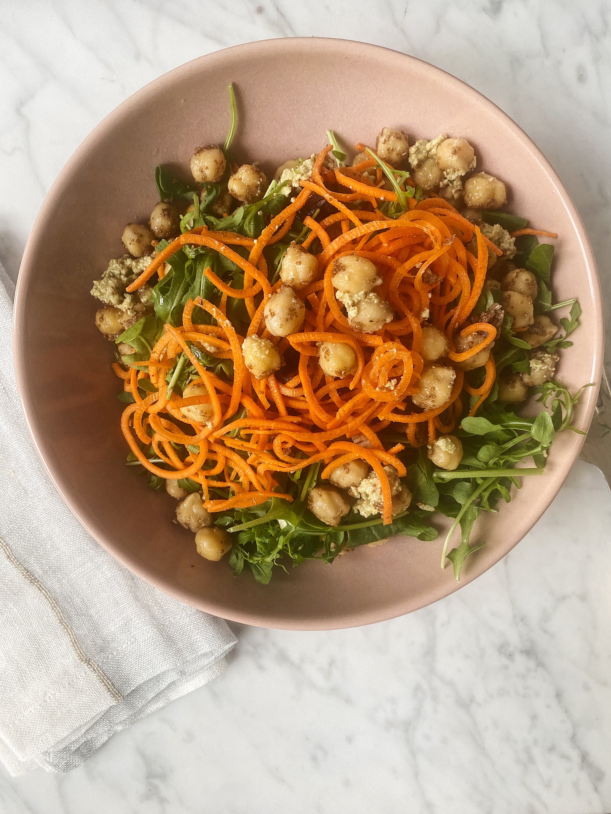 Moroccan Chickpea Spiced Salad