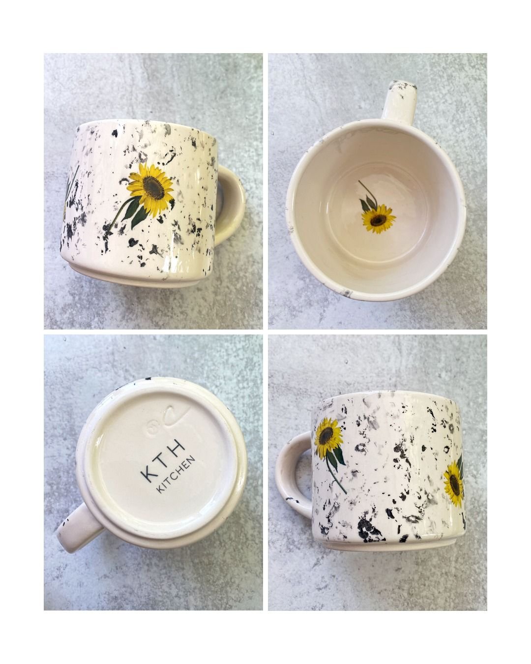 Sunflower Ceramic Large Mug