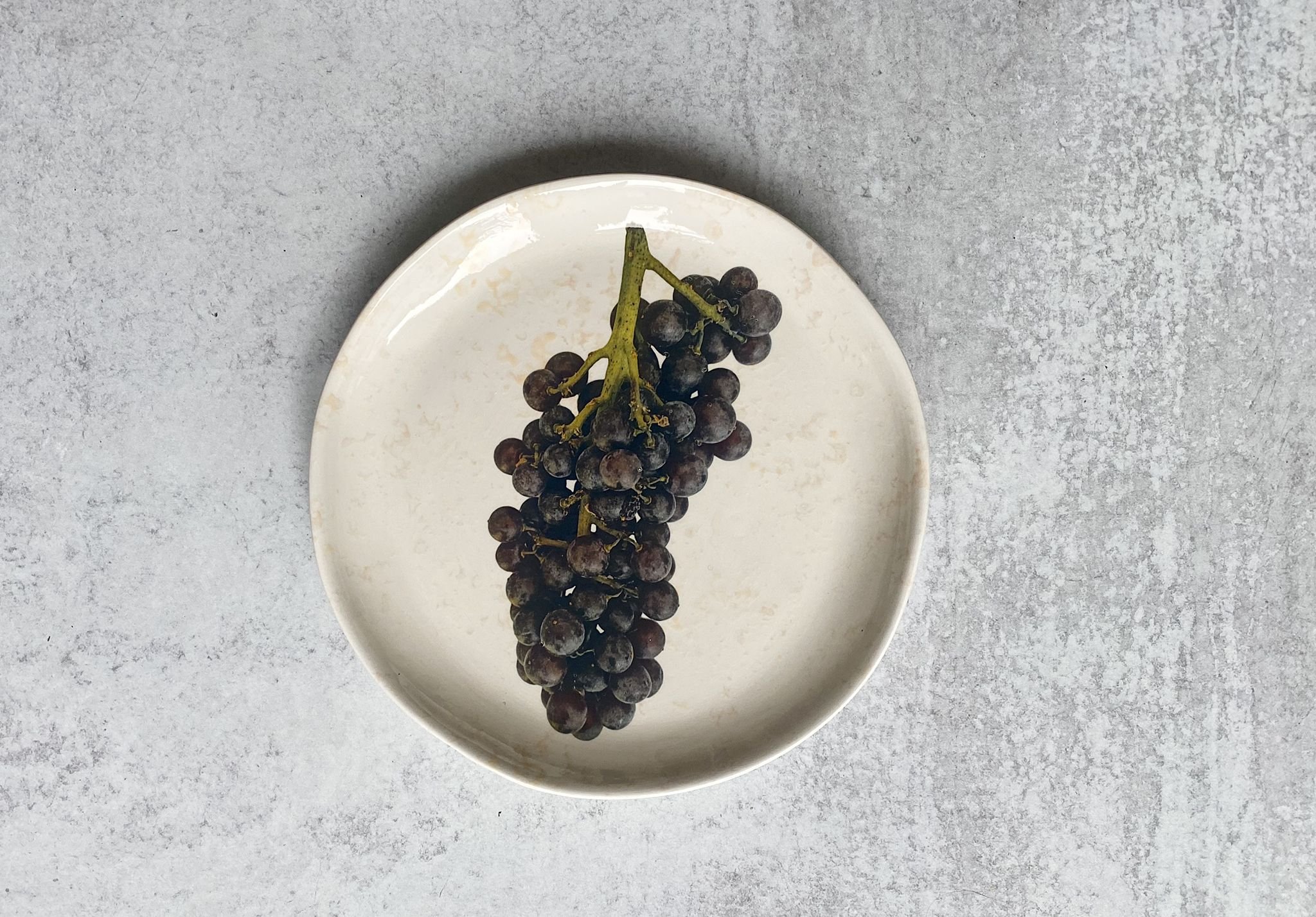 Grape Ceramic Small Plate 
