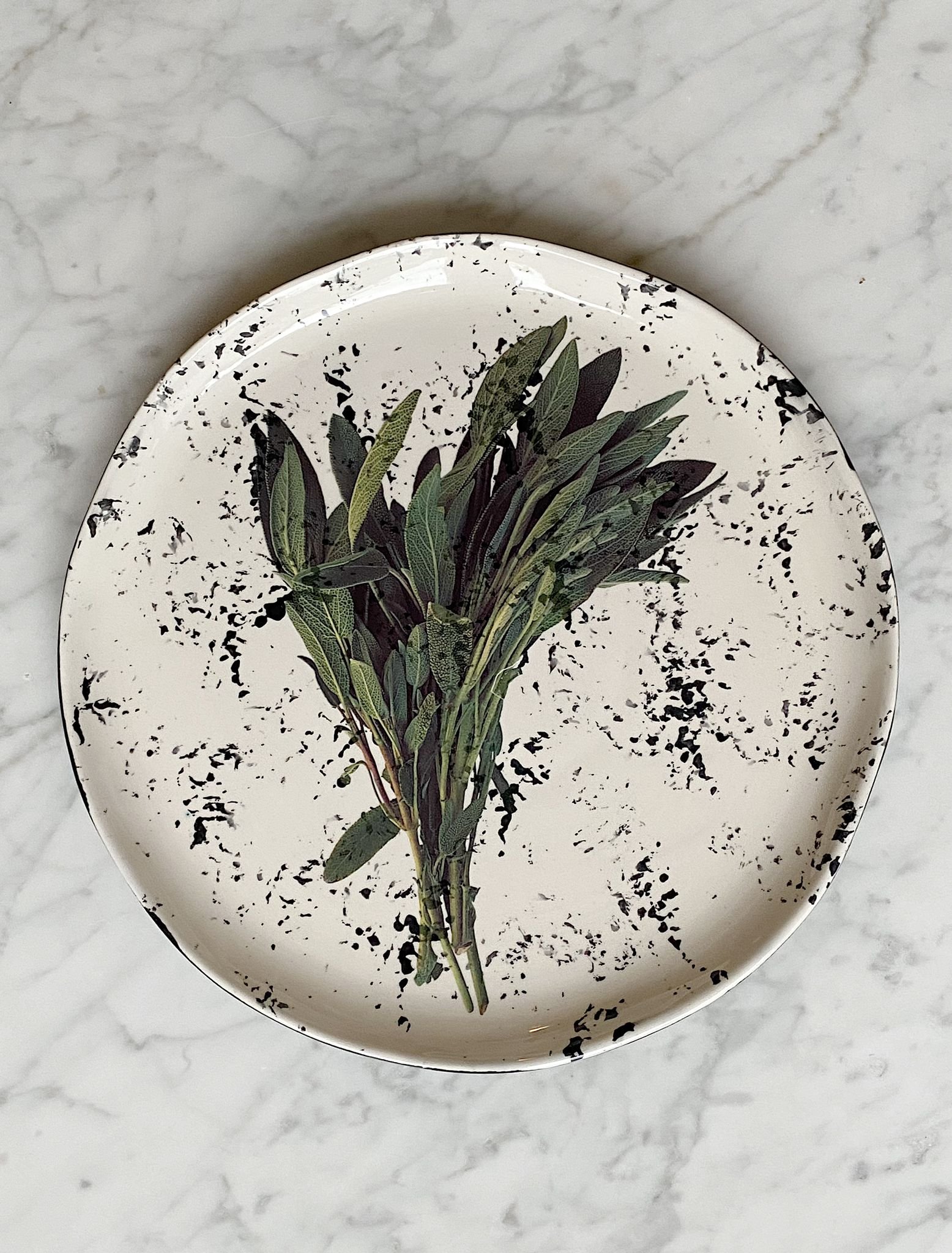 Sage Ceramic Large Plate