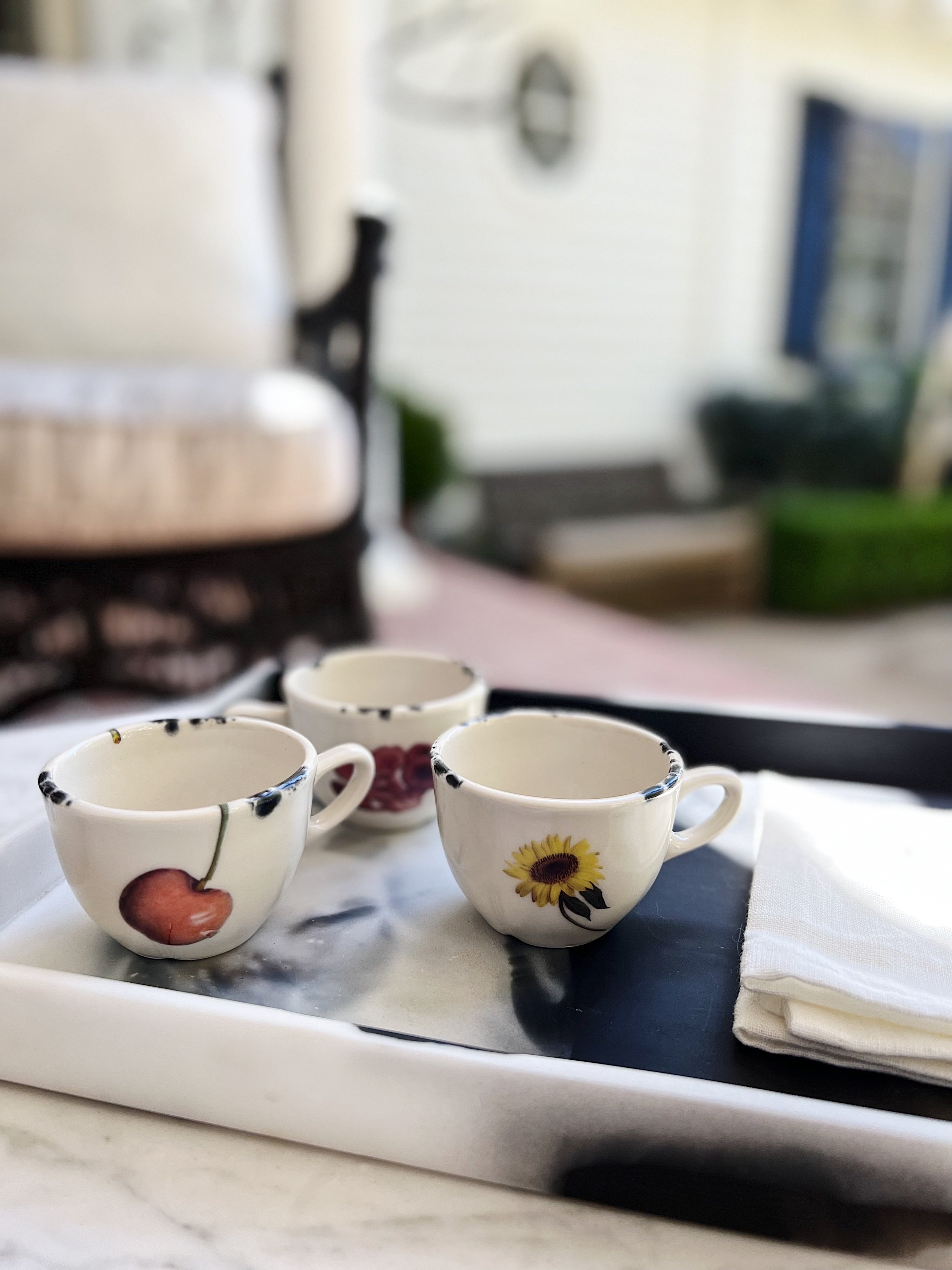 Vintage Ceramic Espresso Cups