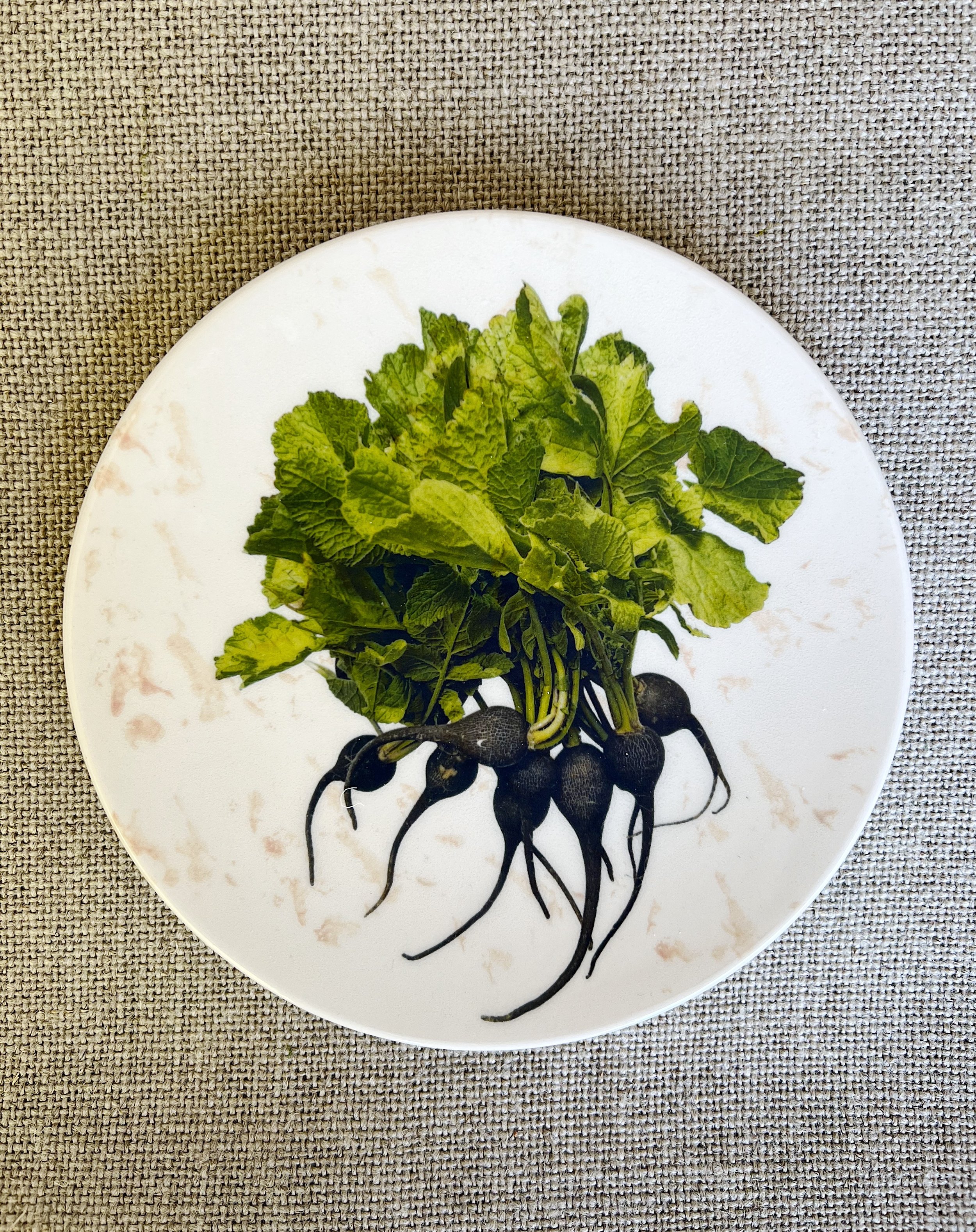 Black Radish Ceramic Petite Dish