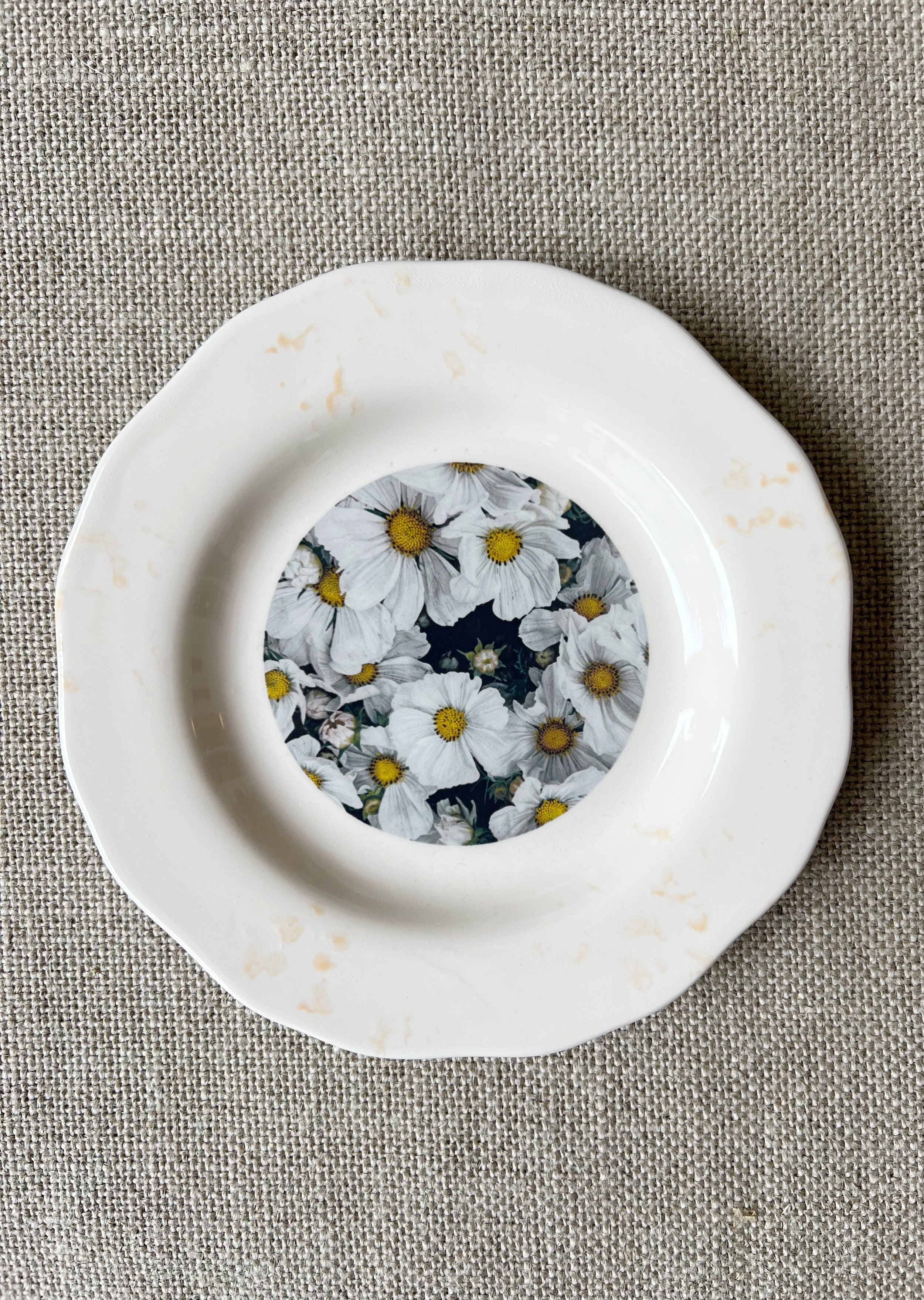 Cosmos Circle Ceramic Small Plate