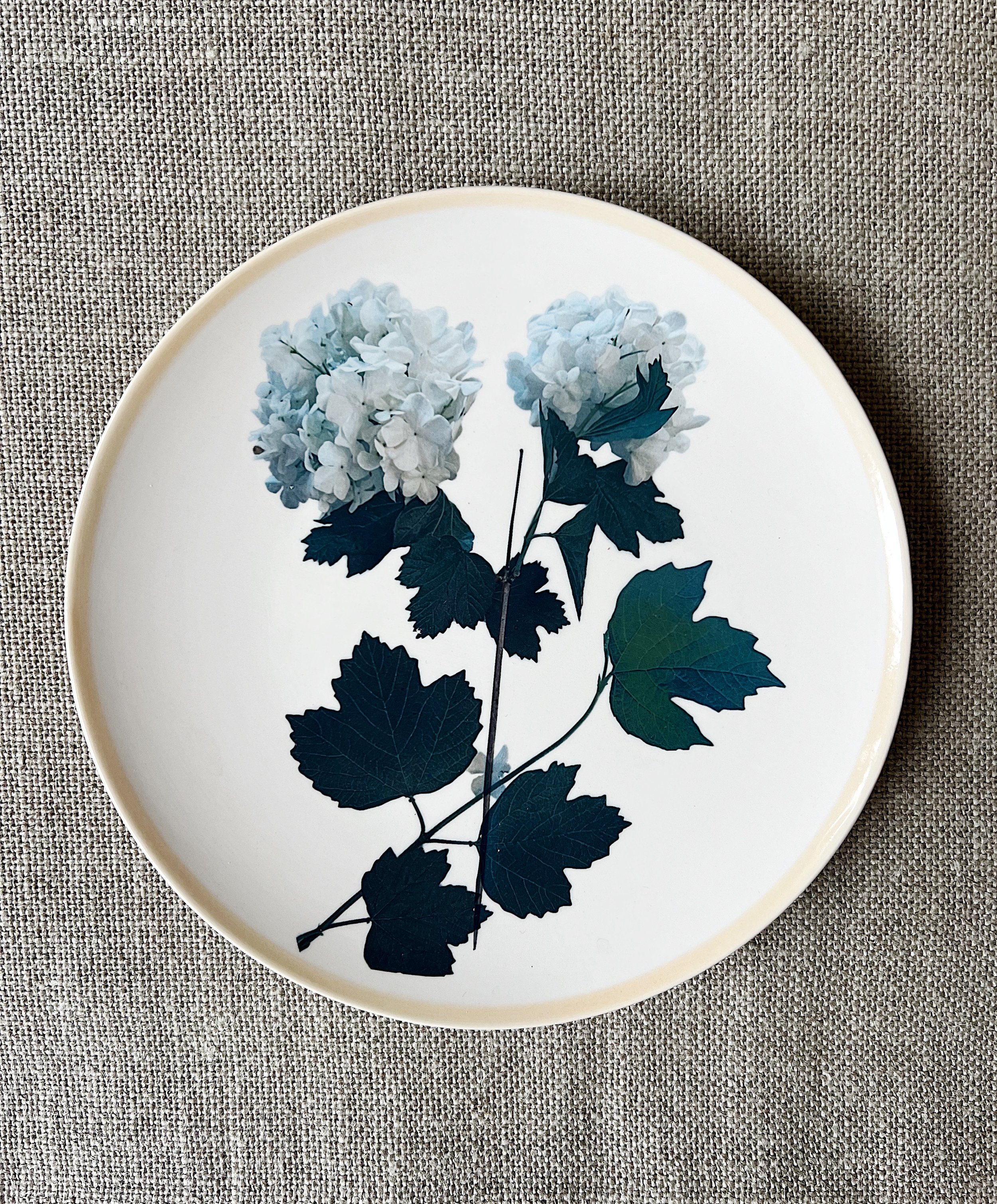 Viburnum Ceramic Large Plate