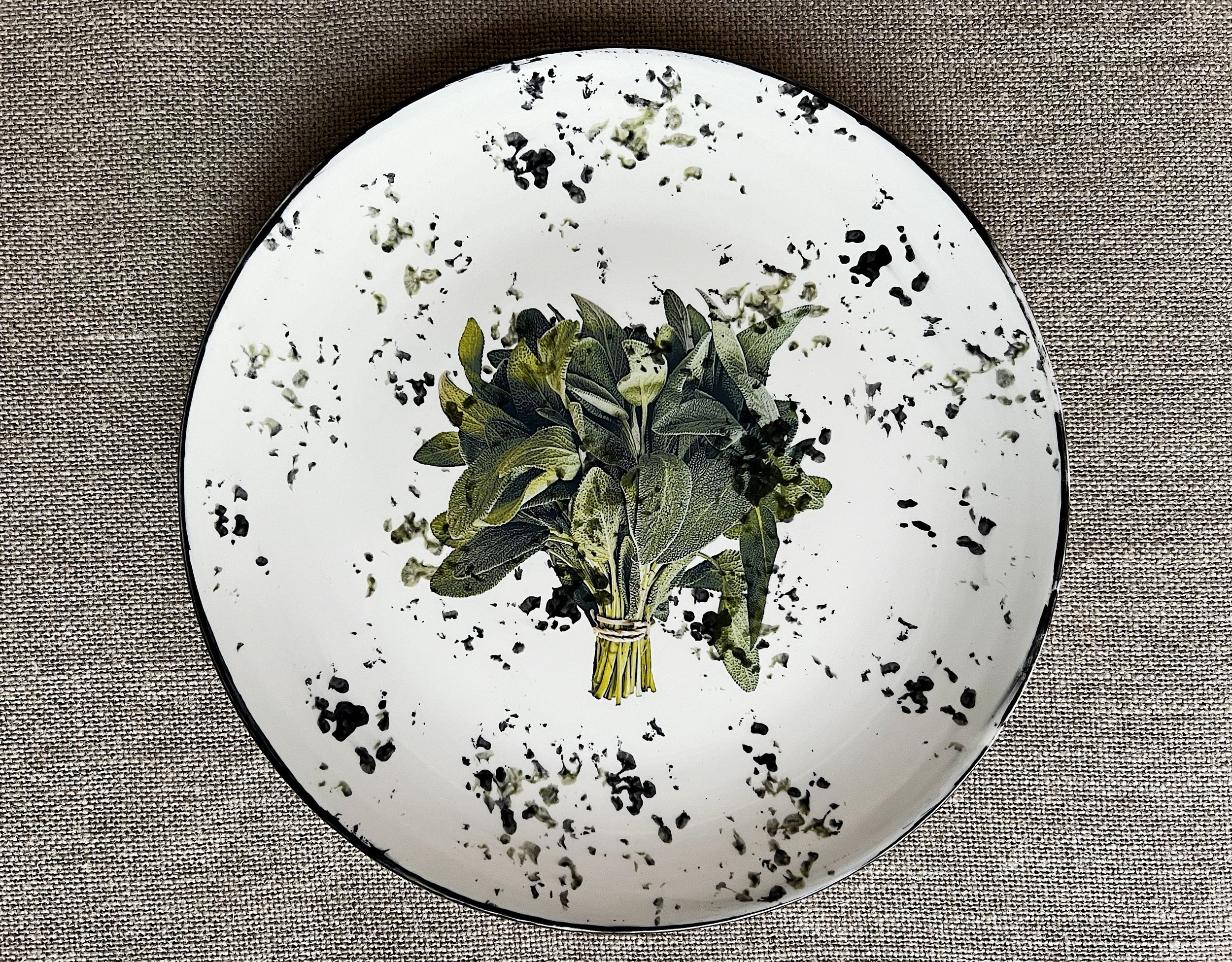 Sage Bundle Ceramic Large Plate