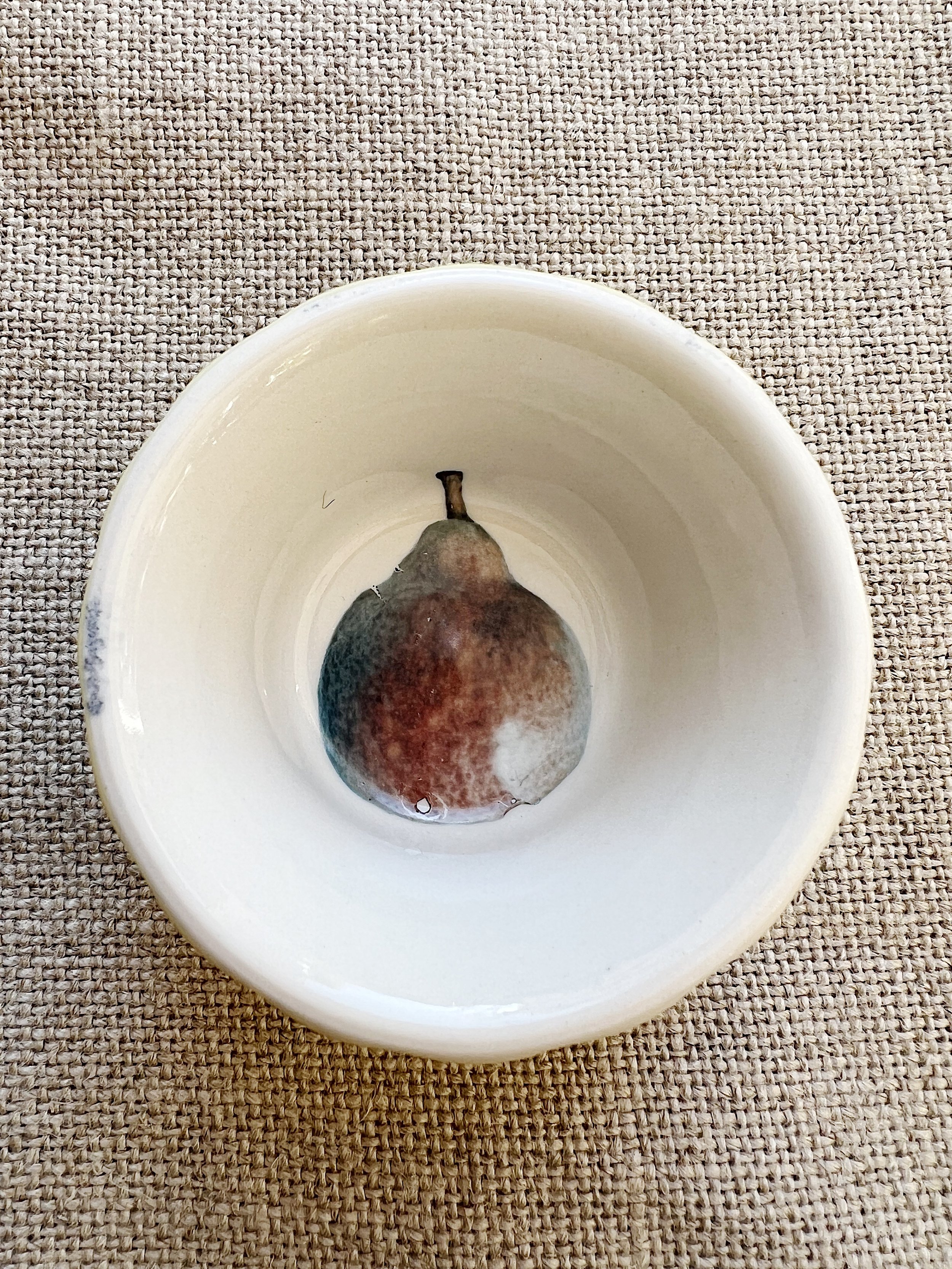 Vintage Pear Ceramic Petite Dish