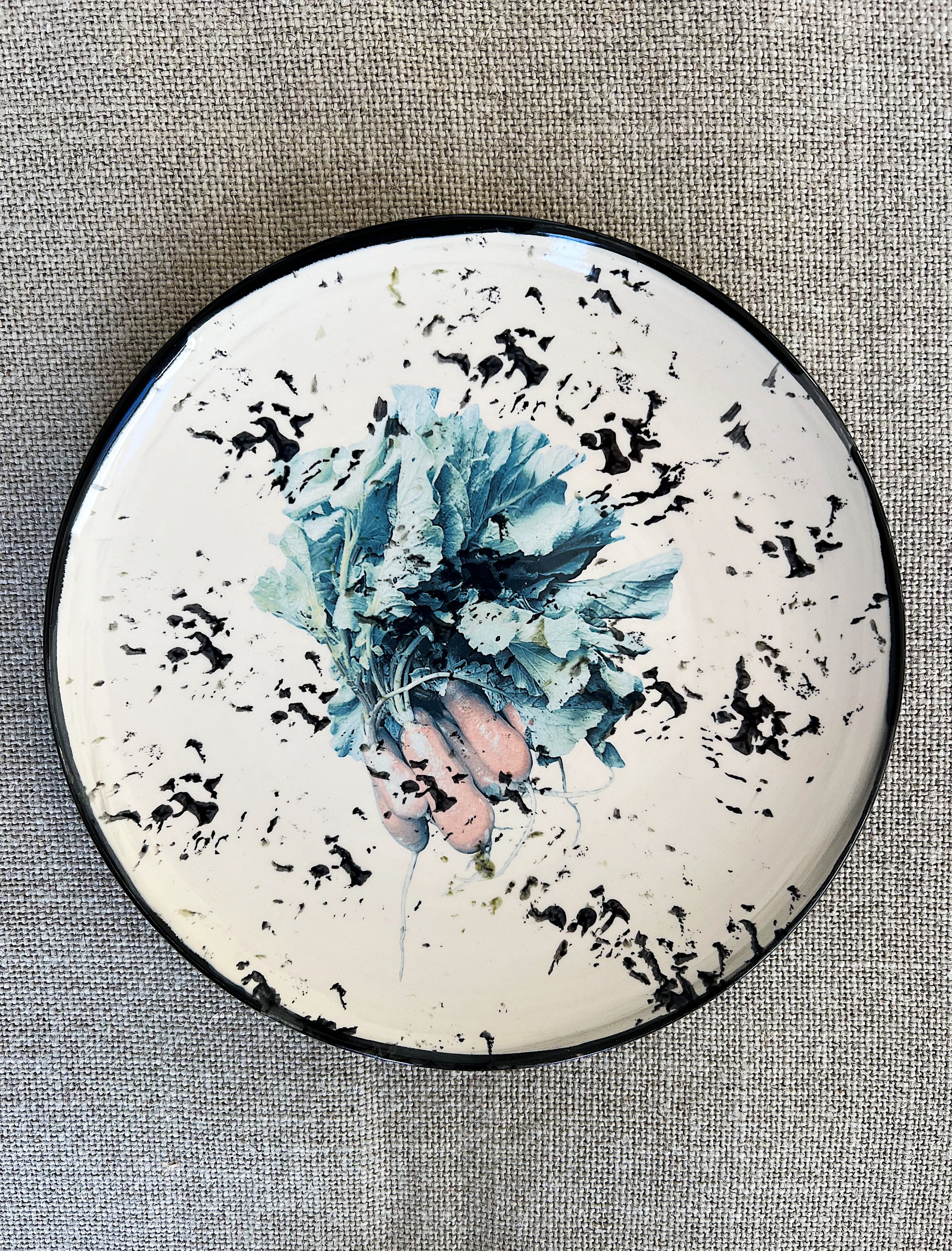 Radish Ceramic Small Plate 
