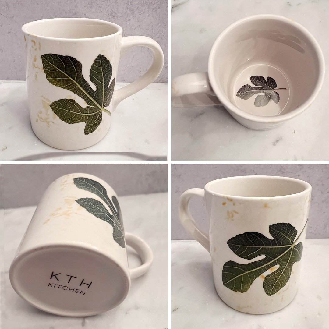 Fig Leaf Ceramic Mug