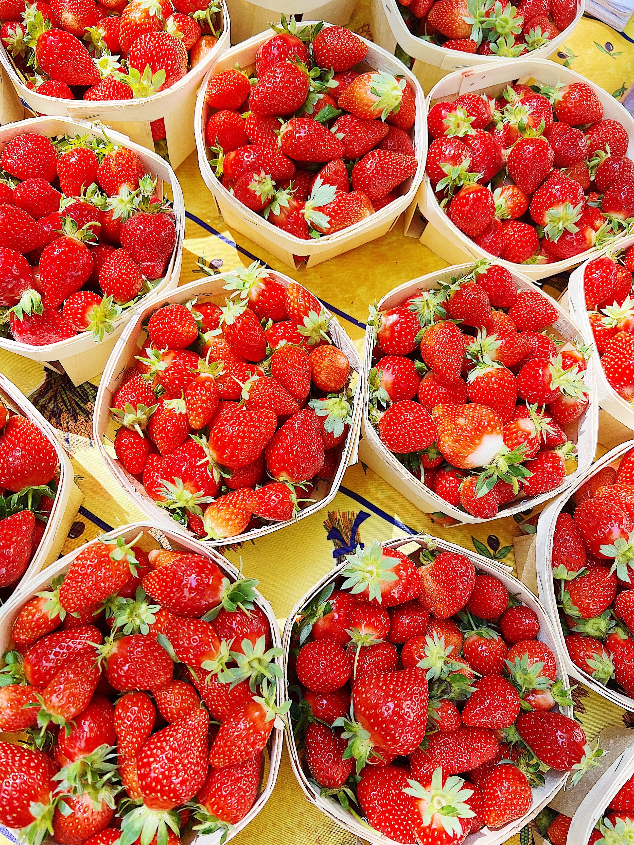 Strawberries, Paris