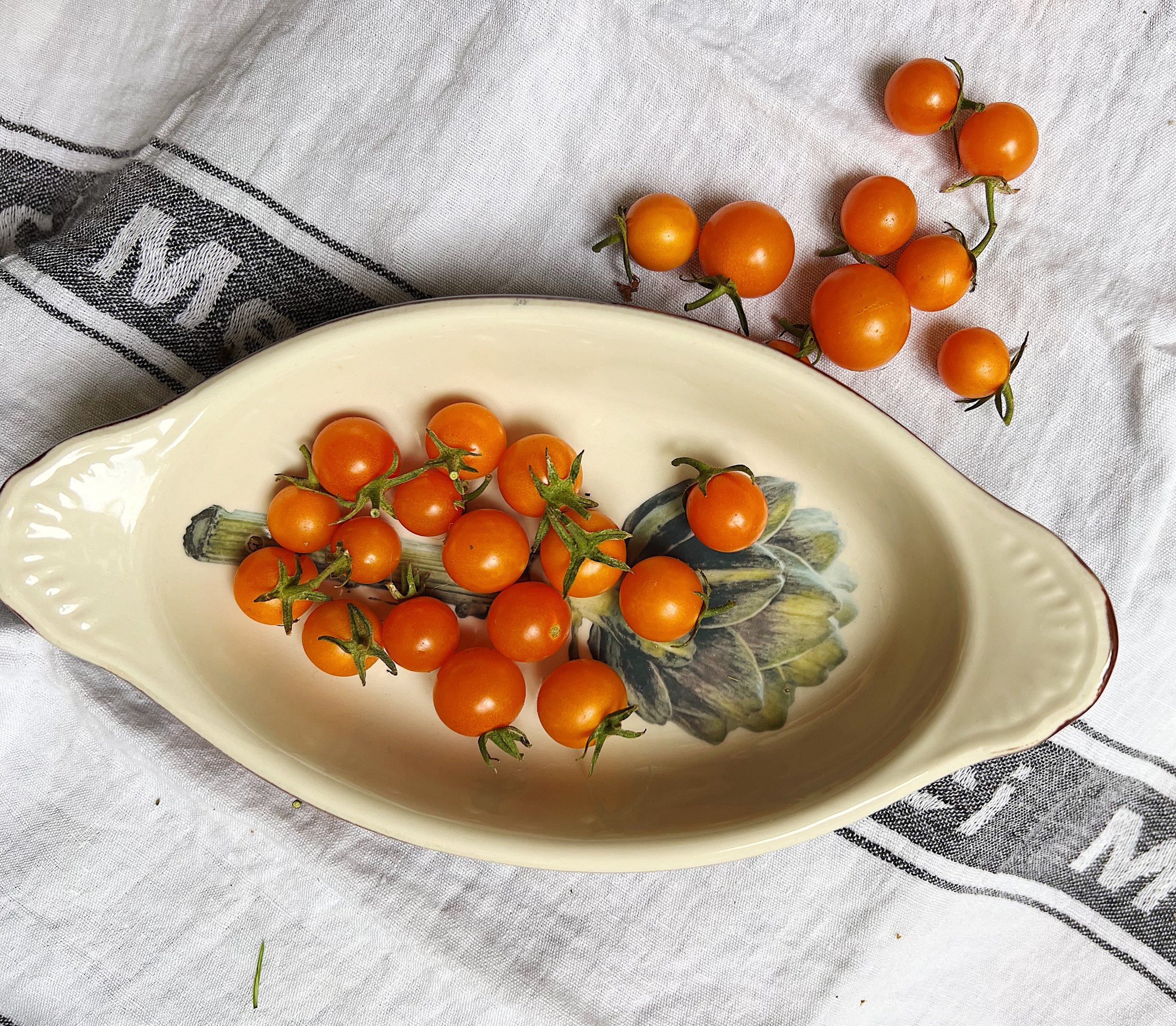 Cherry Tomatoes in KTH Kitchen Ceramic