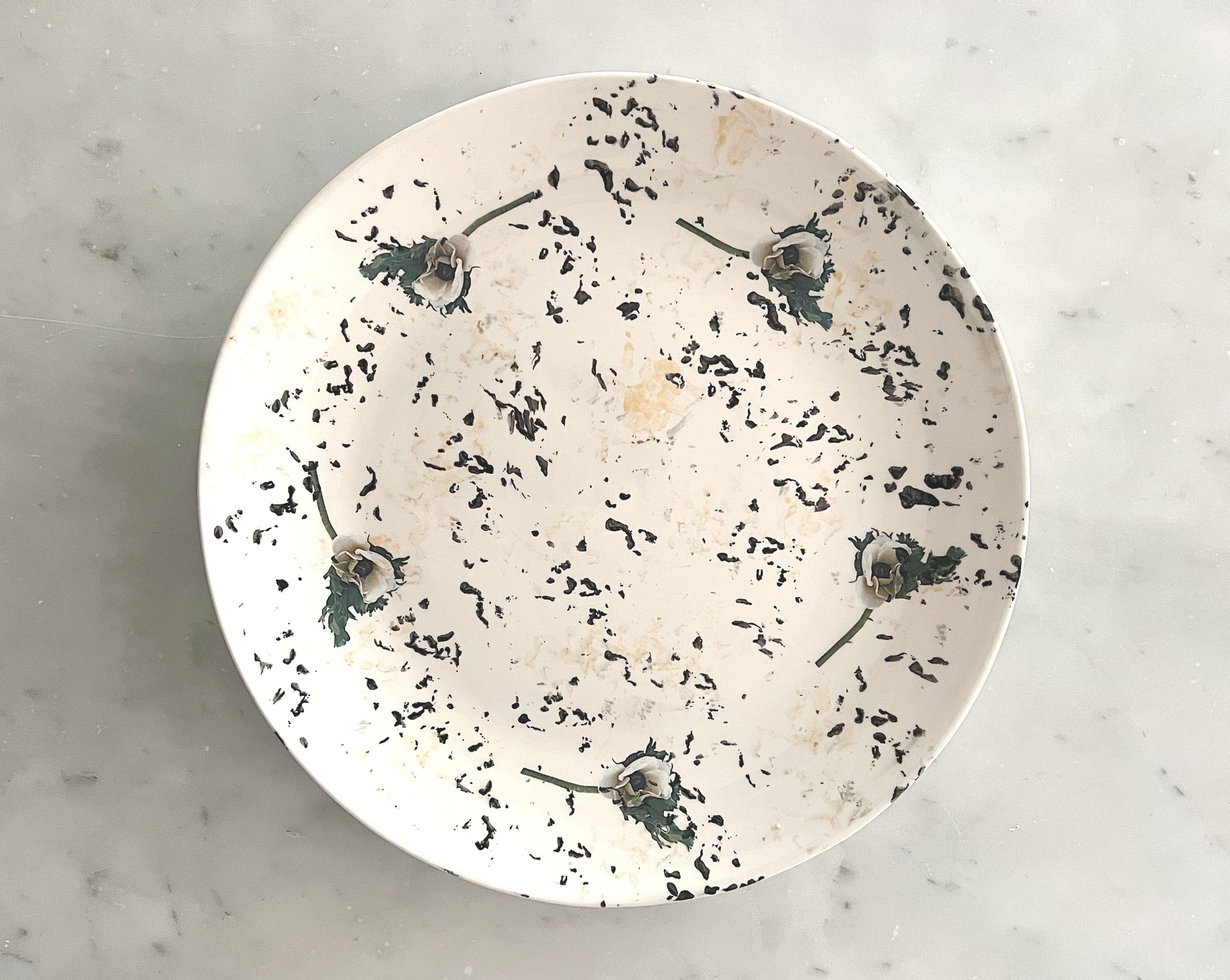 Anemone Ceramic Large Plate