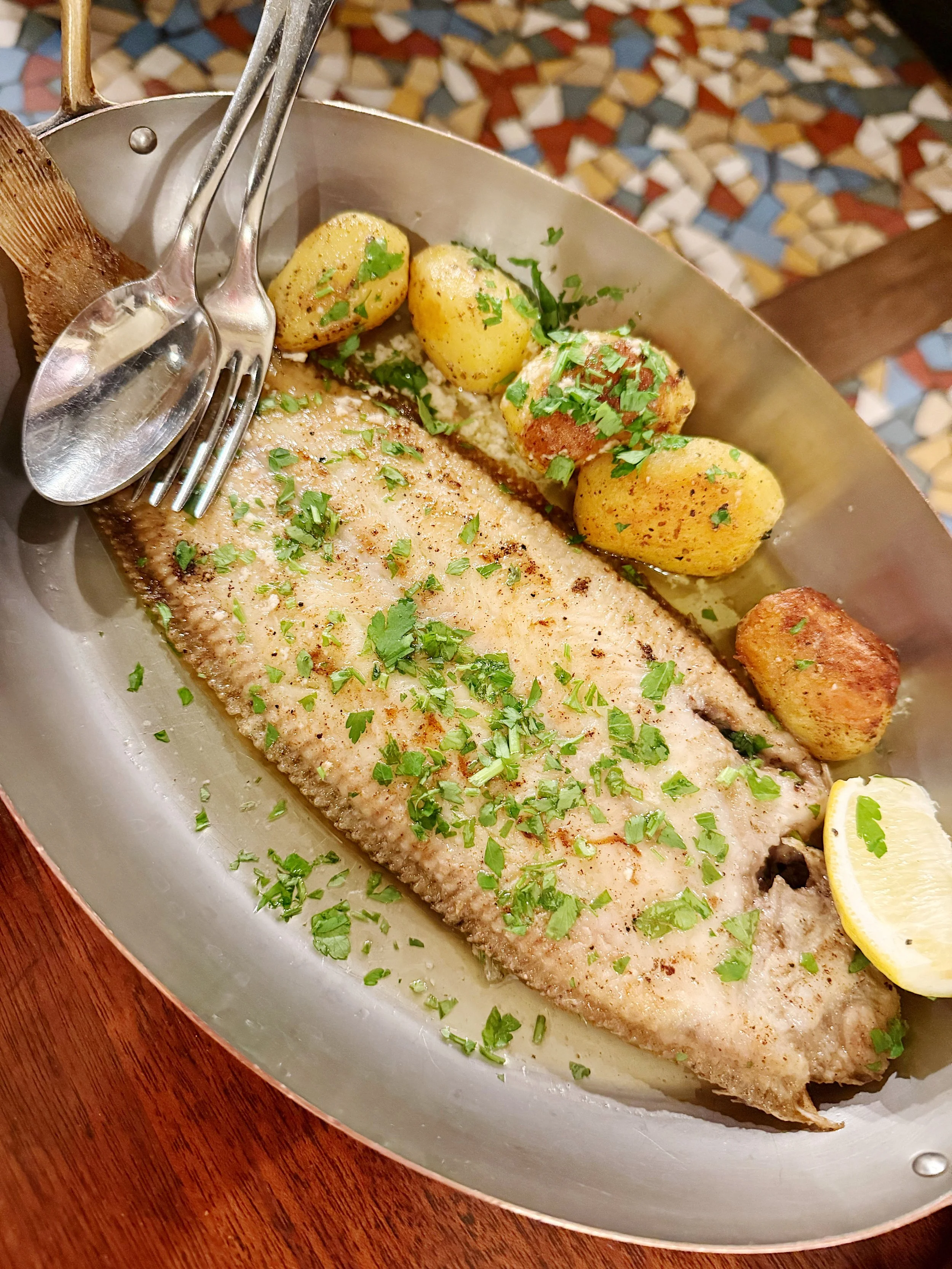 Sole Meunière, Bistrot Paul Bert, Paris, France
